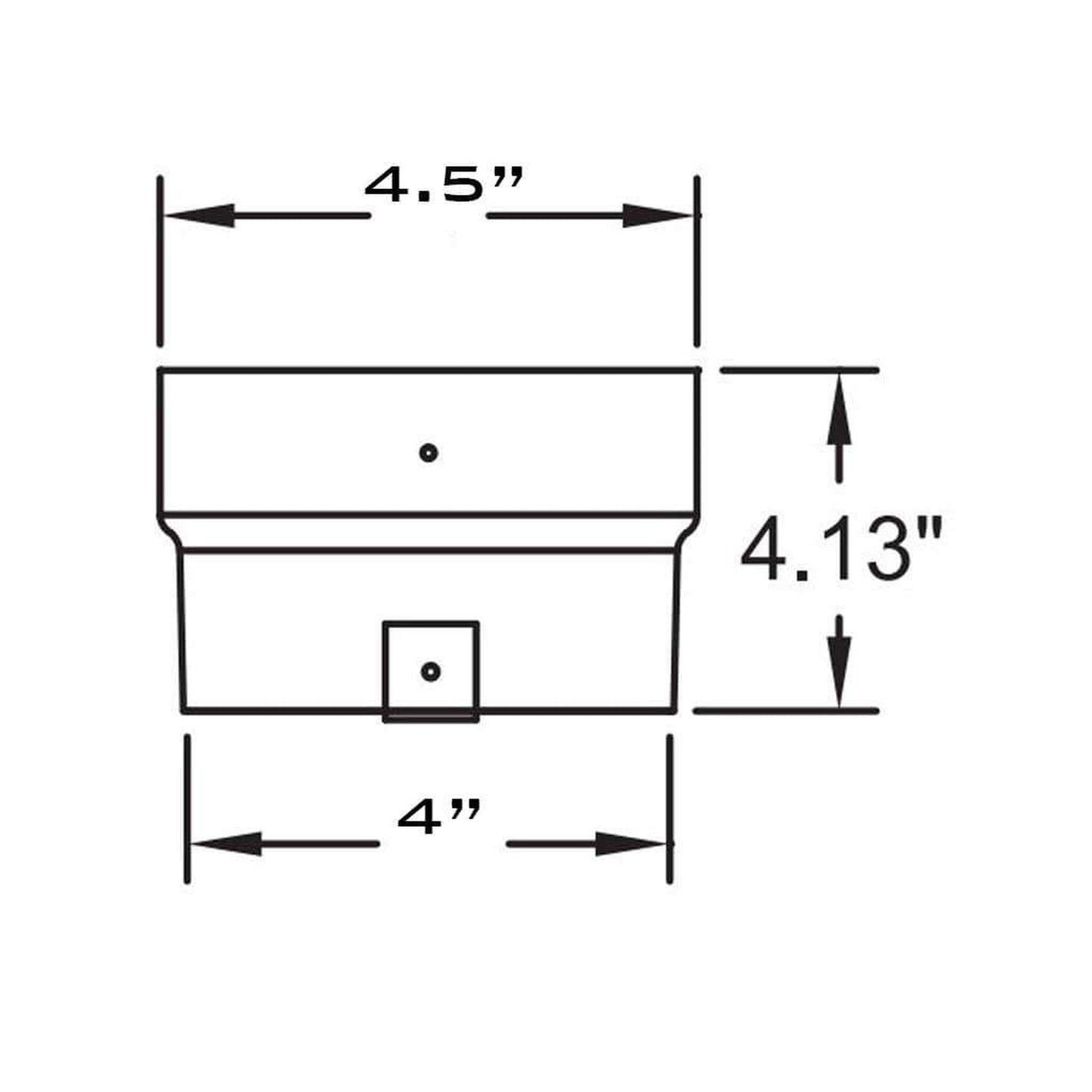 Metal-Fab SuperFlex 4" Diameter Standard Flex Connector With Pull Bar