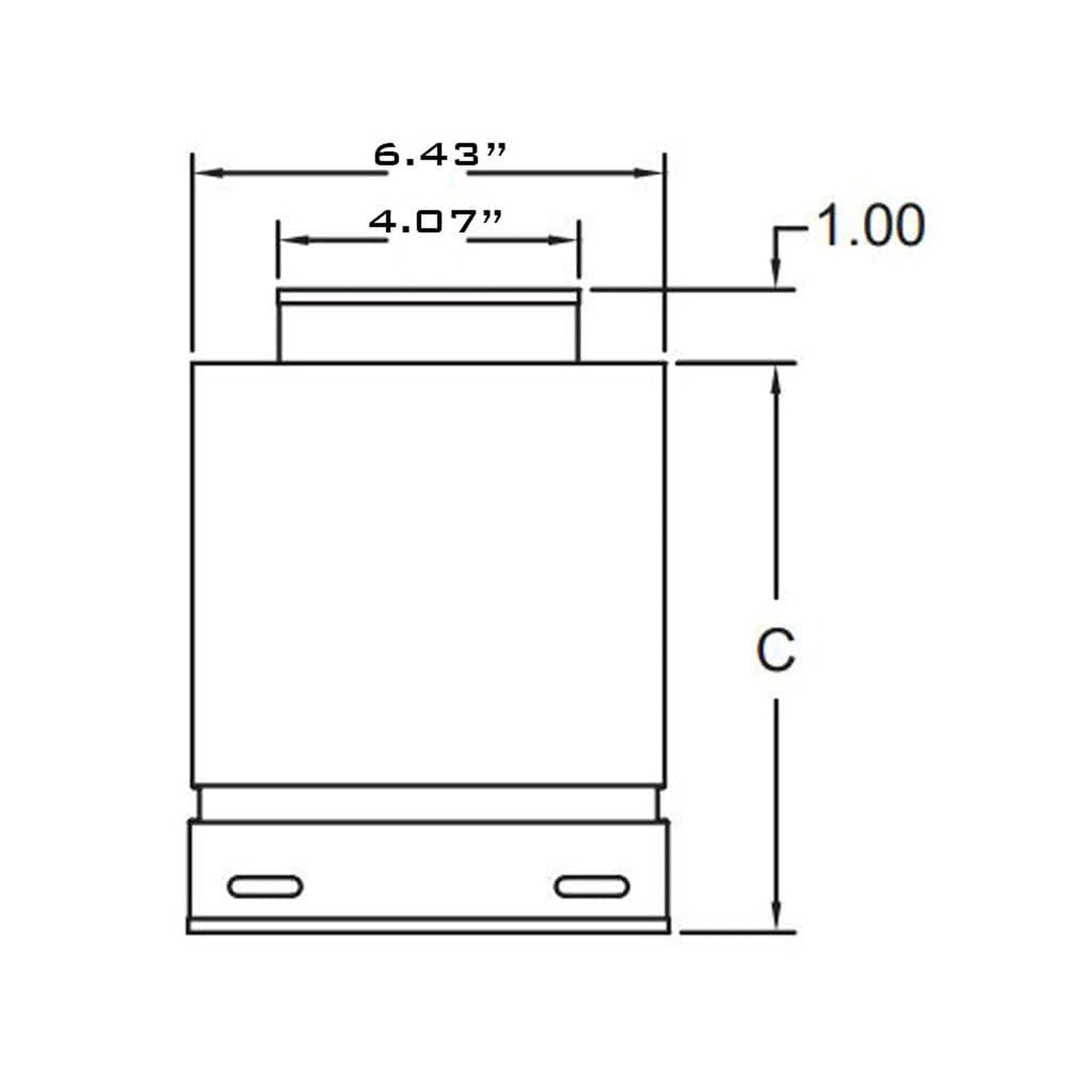 Metal-Fab Sure-Seal Direct Vent 4" Slip Connector