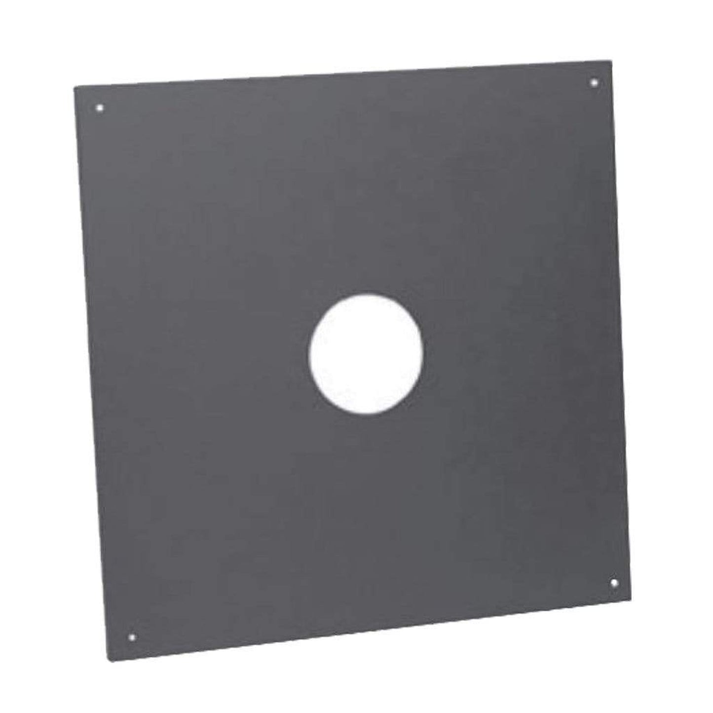 Metal-Fab Sure-Seal Direct Vent 5DCP Black Decorative Cover Plate
