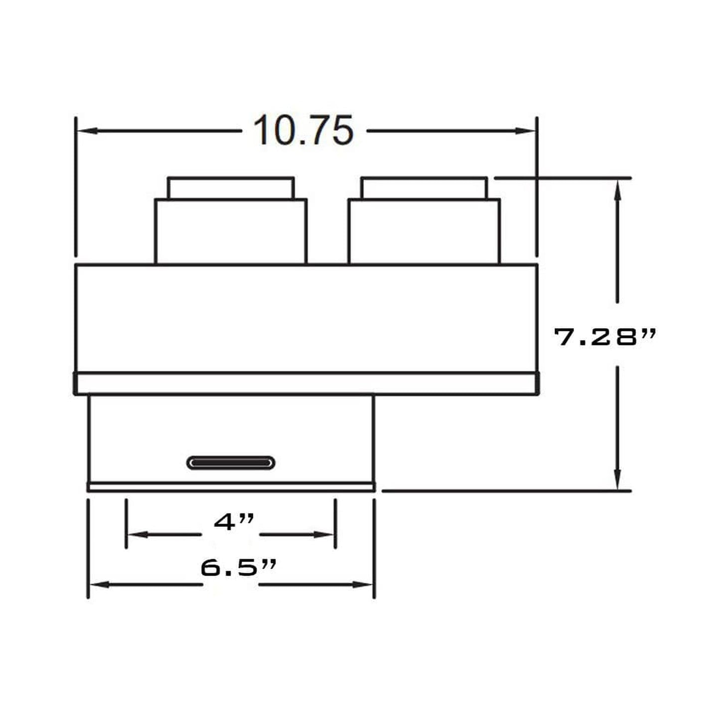 Metal-Fab Sure-Seal Direct Vent Liner Termination Kit