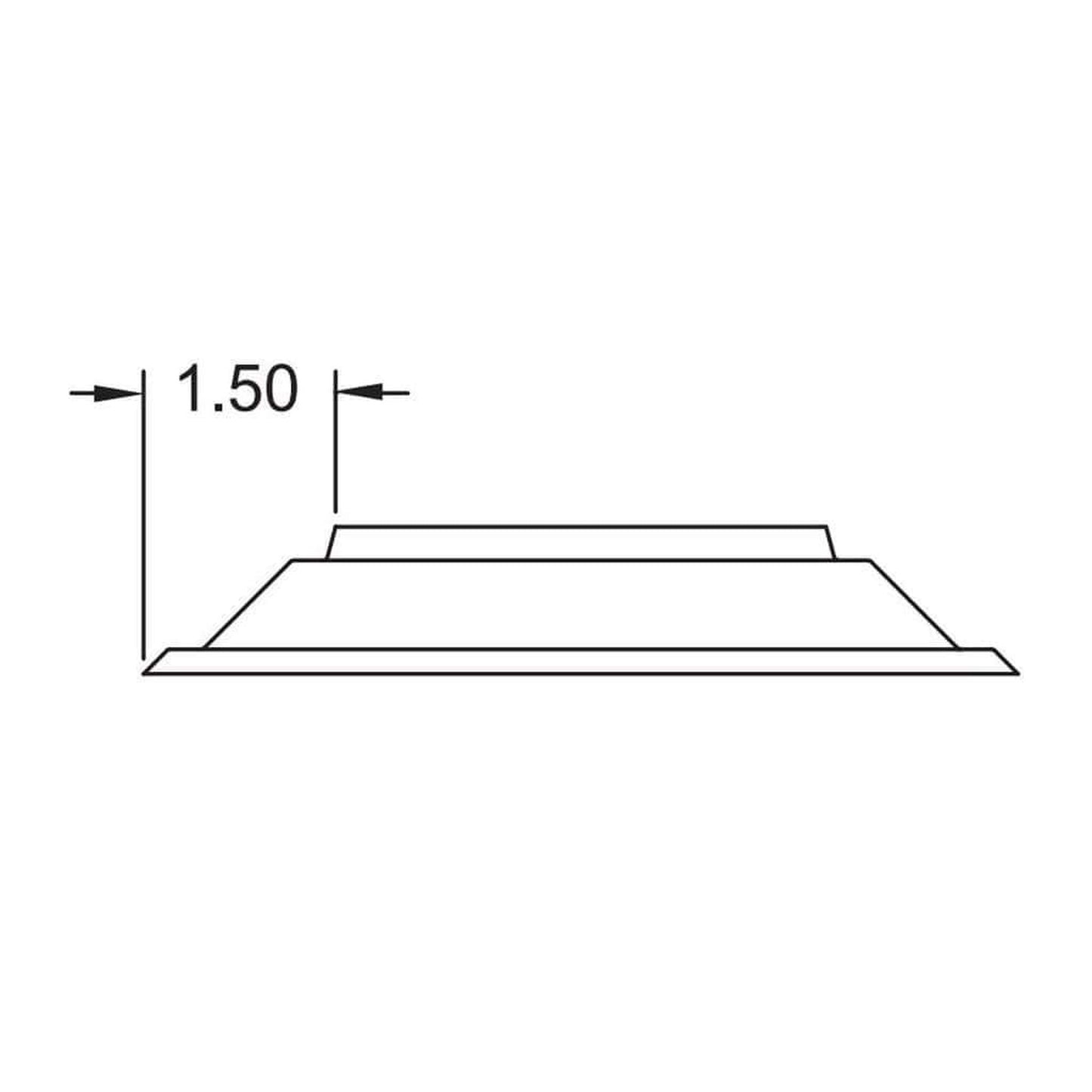 Metal-Fab Type B-Vent 3" Storm Collar