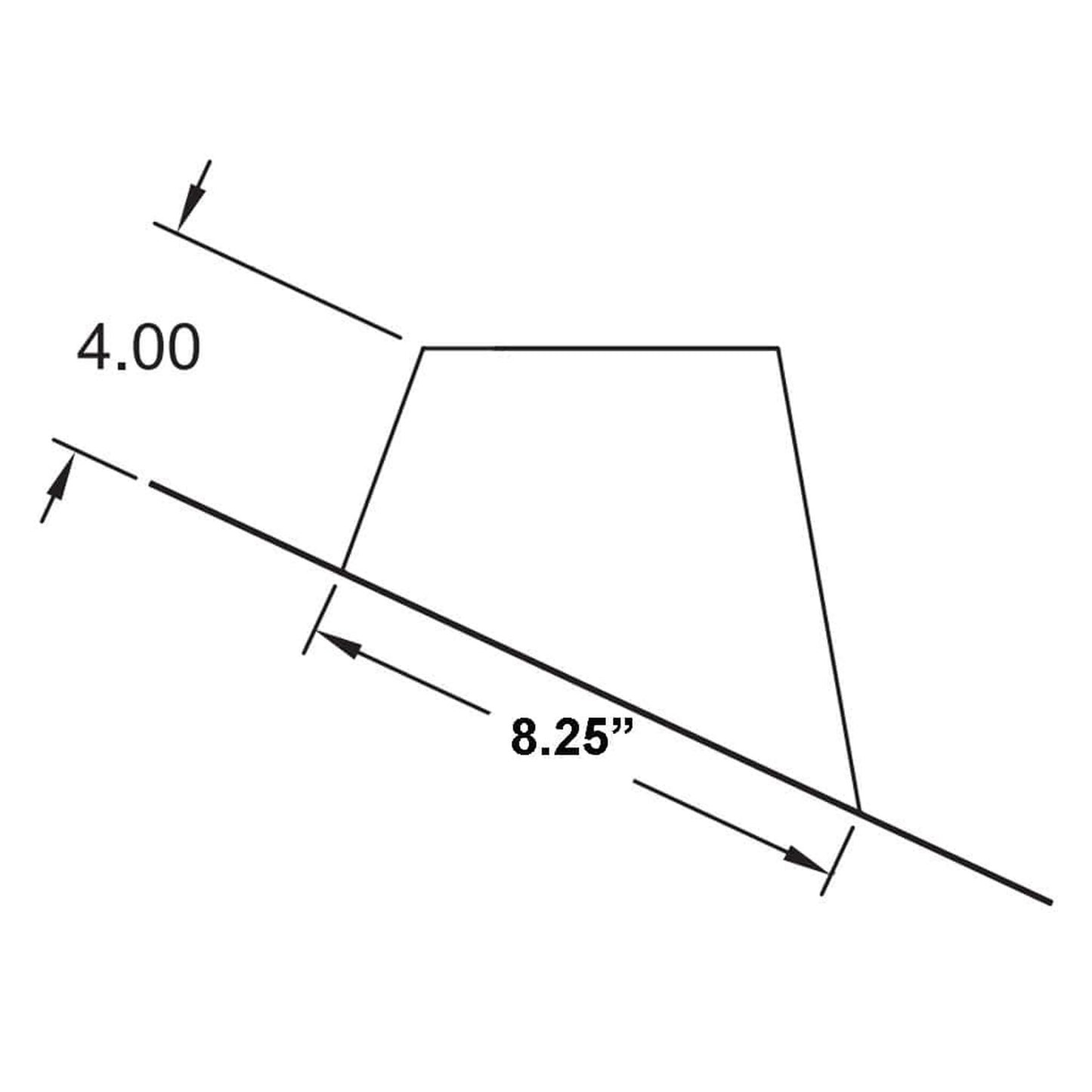 Metal-Fab Type B-Vent 5" 2/12 to 5/12 Pitch Dead Soft Flashing