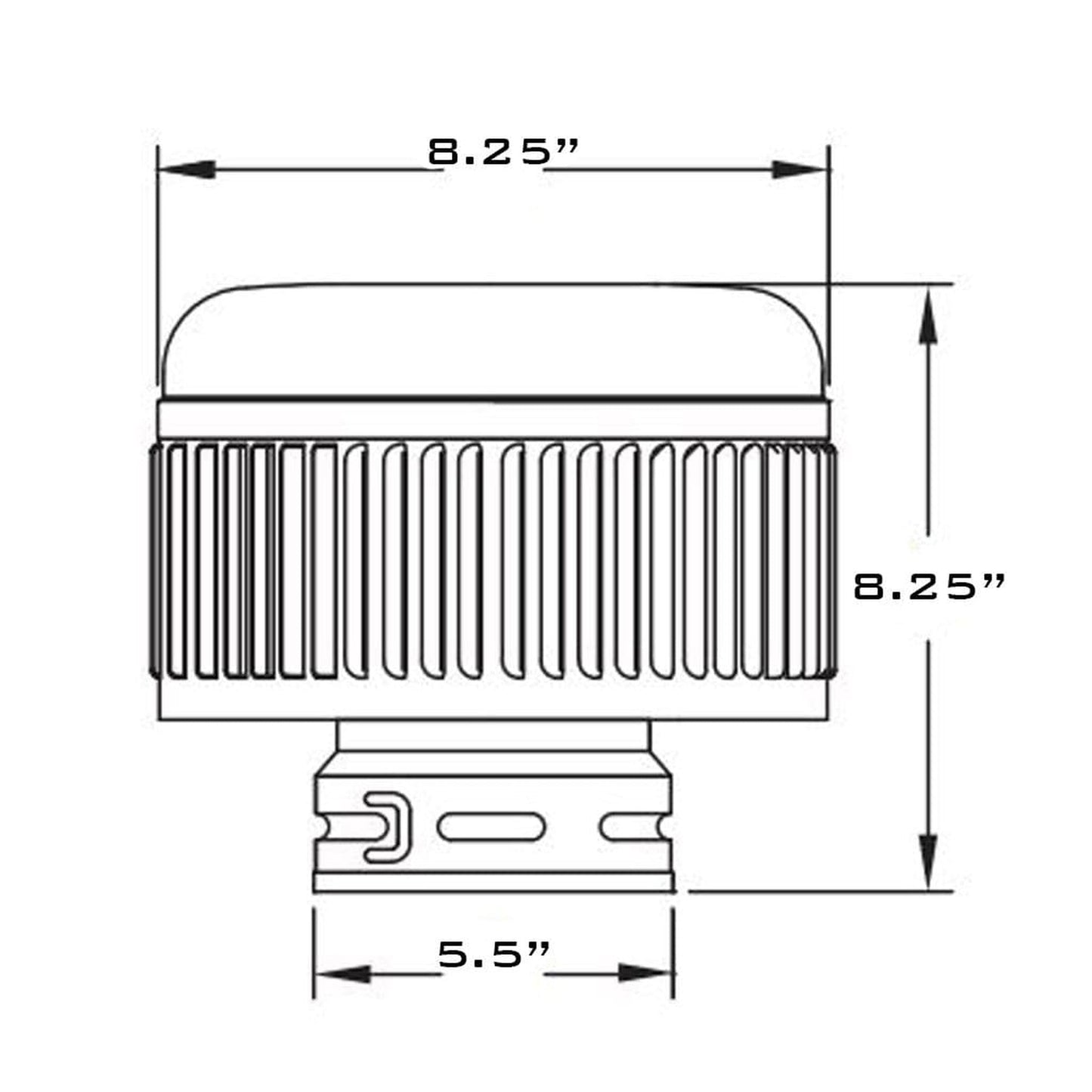 Metal-Fab Type B-Vent 5" High Performance Vent Cap