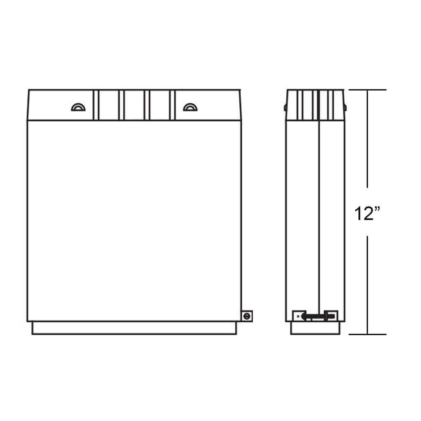 Metal-Fab Type B-Vent 5" x 12" Oval Adjustable Pipe Length