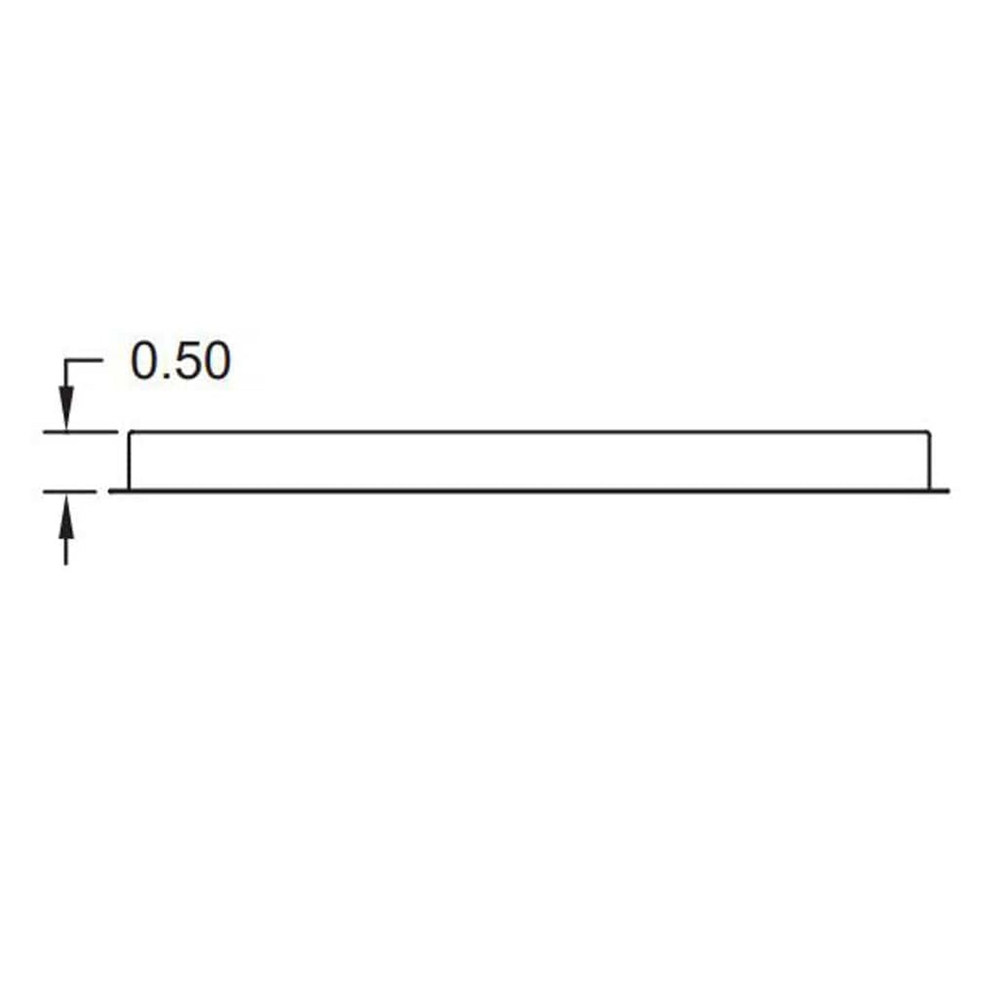 Metal-Fab Type B-Vent 6" Oval Tee Cap