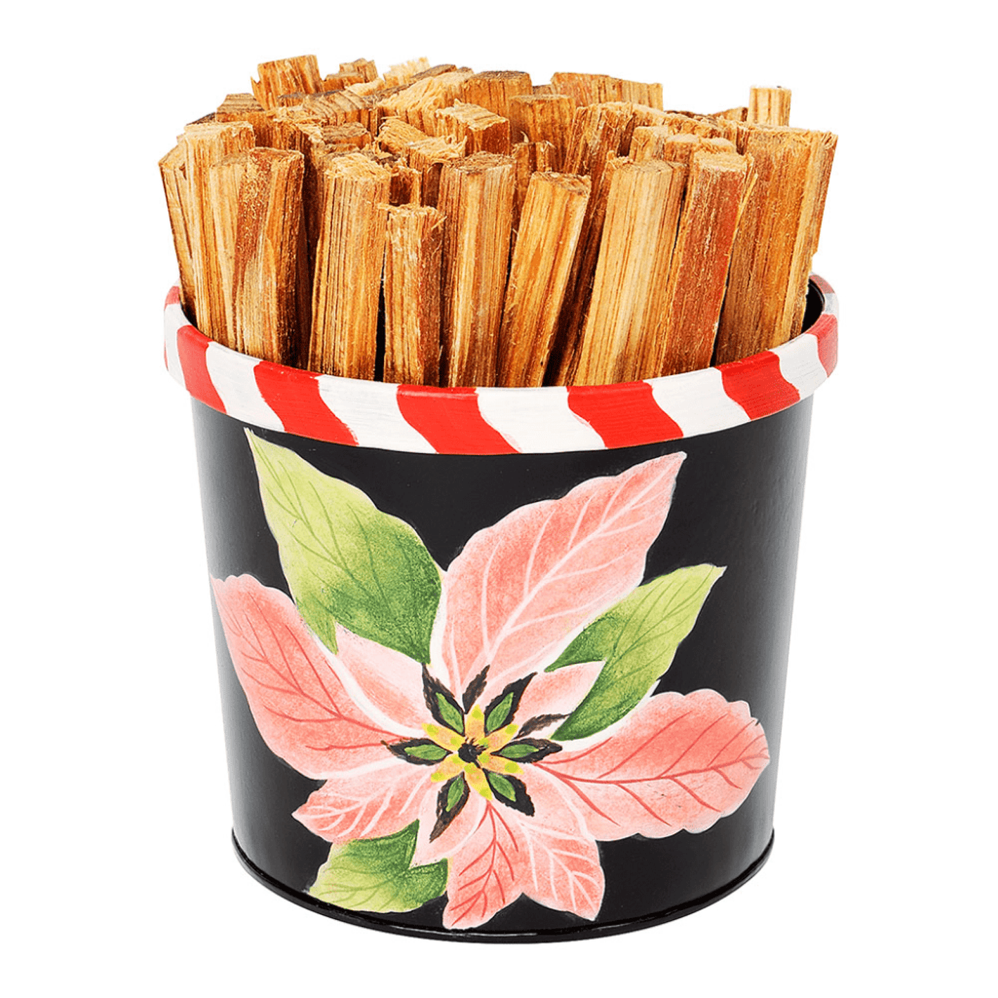 Minuteman Poinsettia Fatwood Caddy