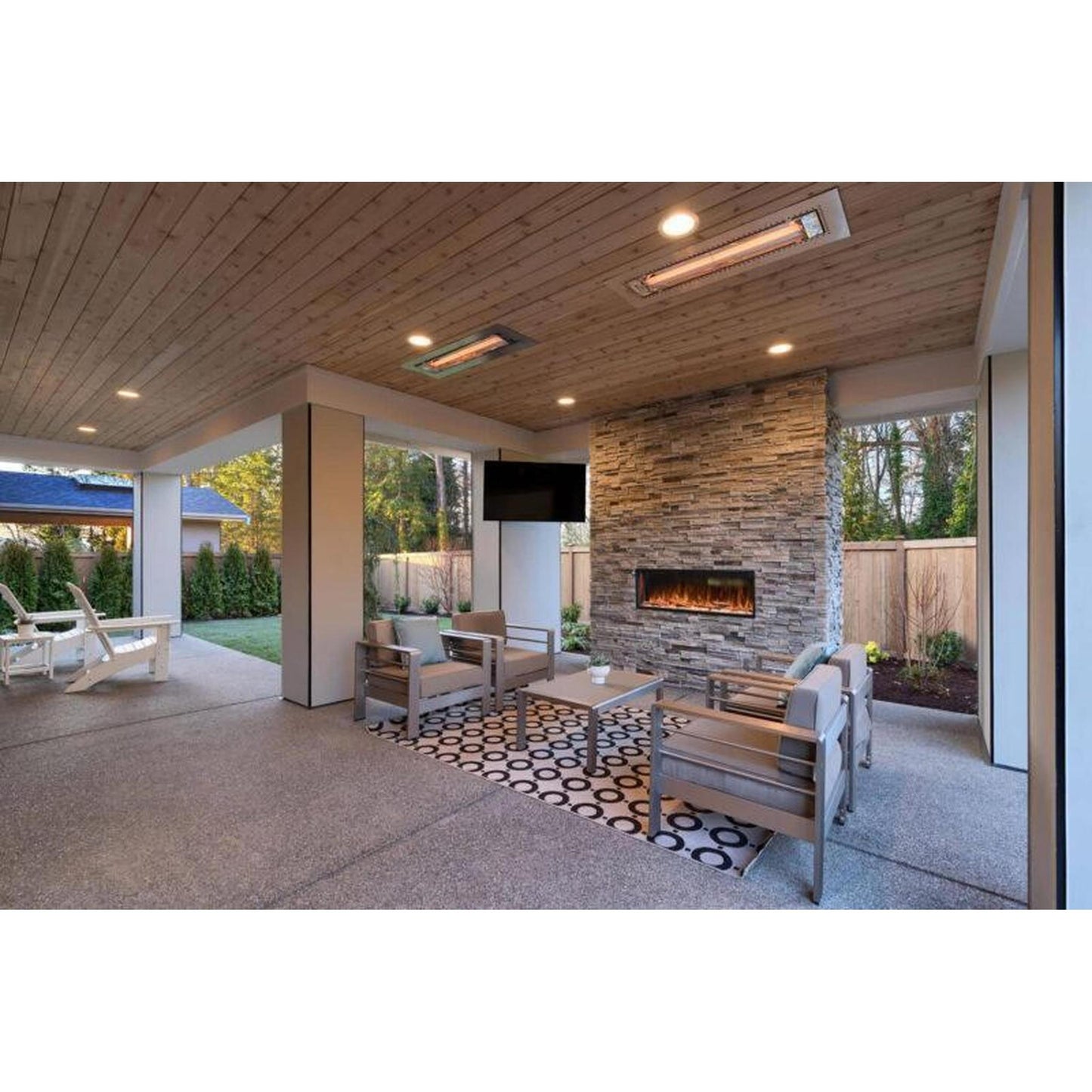 Modern Flames Landscape Pro Slim 44" Built-in Electric Fireplace