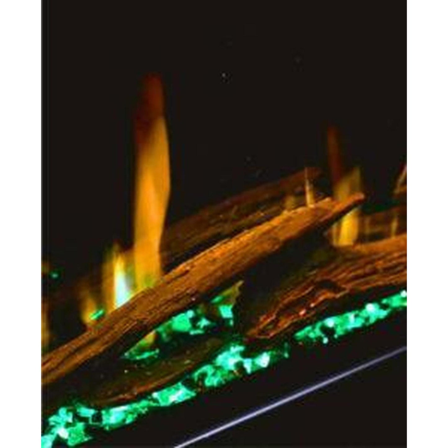 Modern Flames Orion Multi 100" Heliovision Built-in / Wall-Mounted Linear Smart Virtual Electric Fireplace