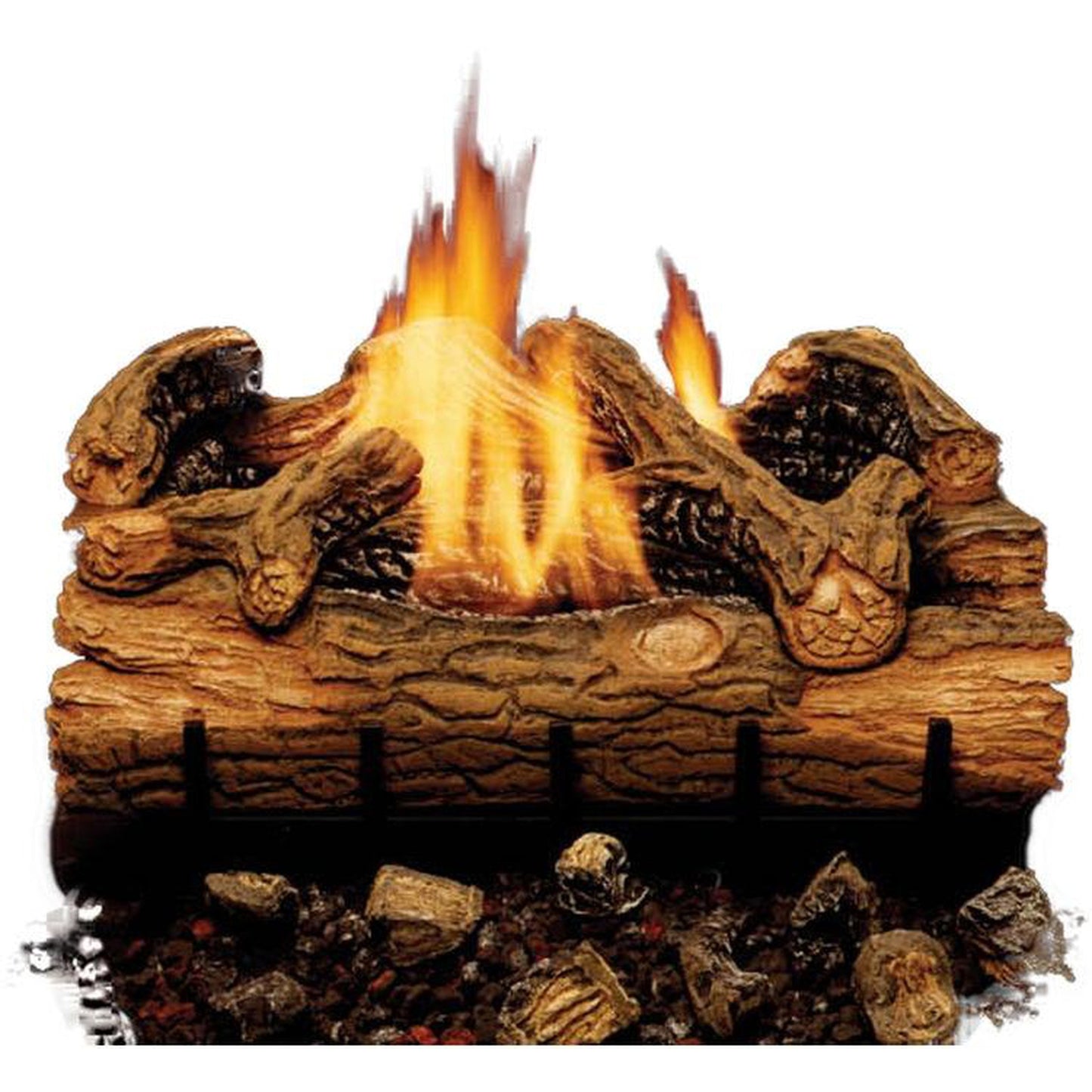 Monessen 24" Charred Hickory Vented/Vent-Free Gas Log Set (Logs Only)