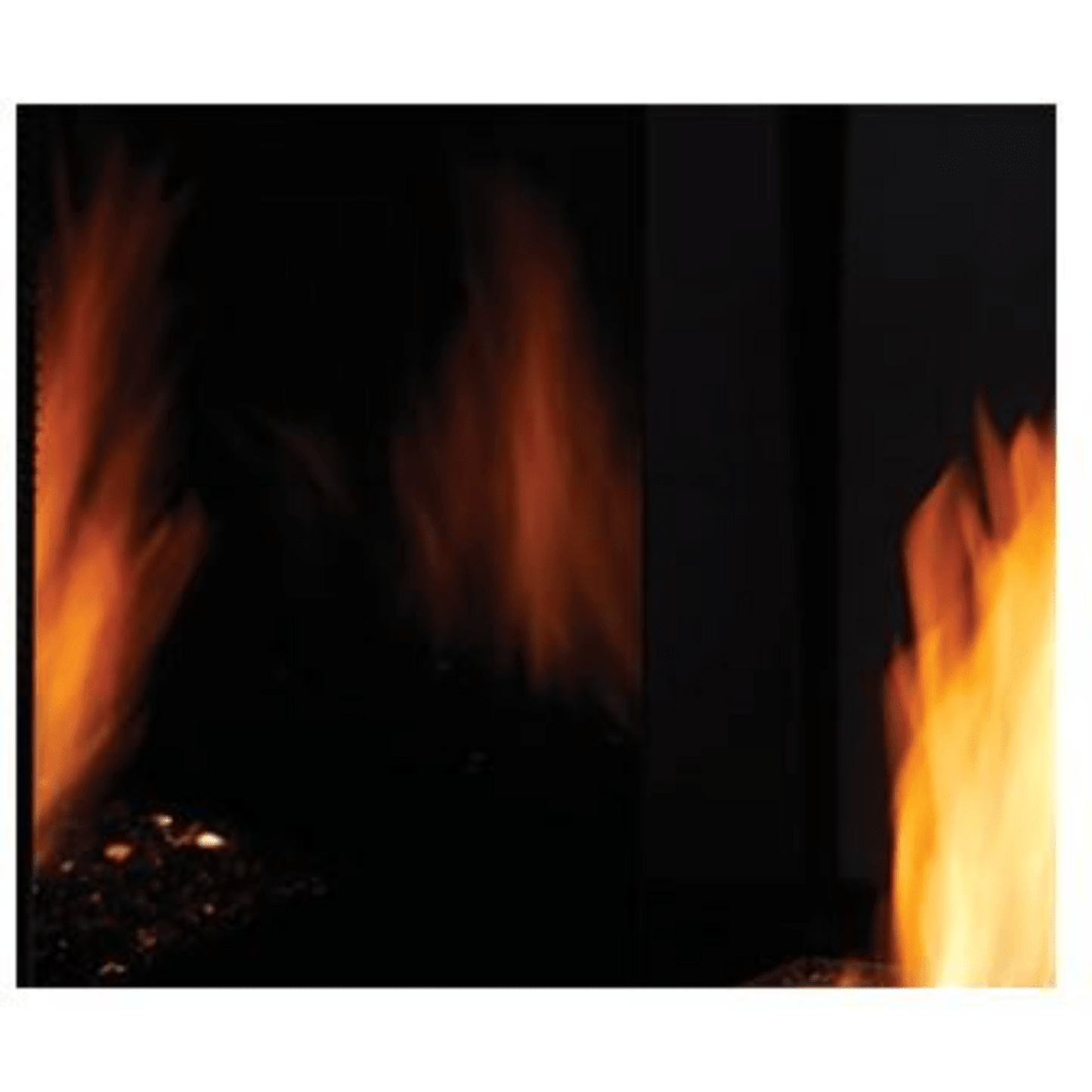 Monessen 32" Reflective Black Glass Panels For Lo-Rider Firebox