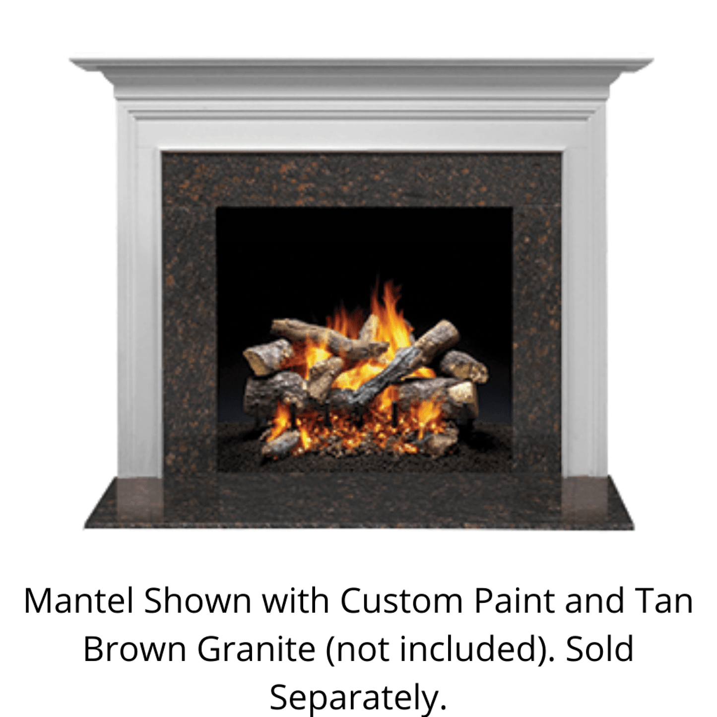 Monessen Select Series Richland C 53" Primed MDF Flush Wood Mantel