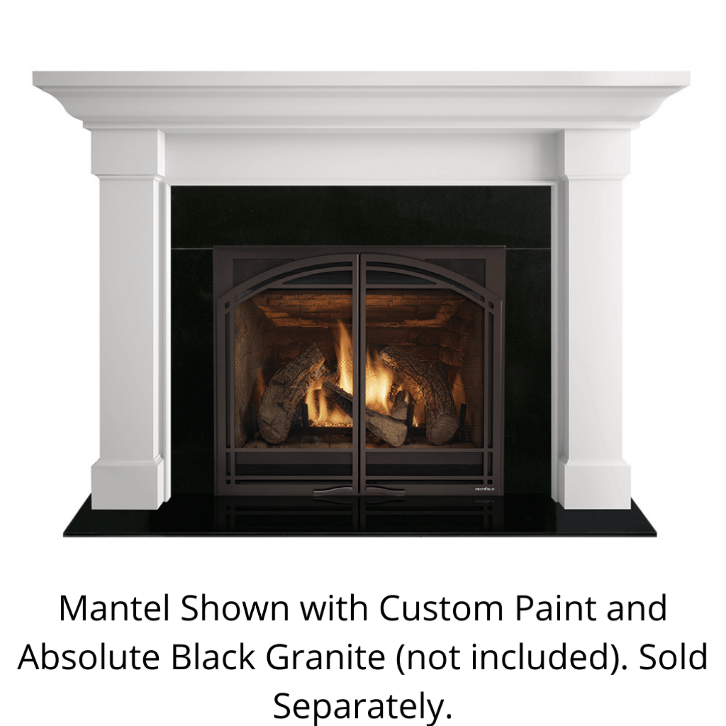 Monessen Signature Series Kenwood A 44" Primed MDF Flush Wood Mantel
