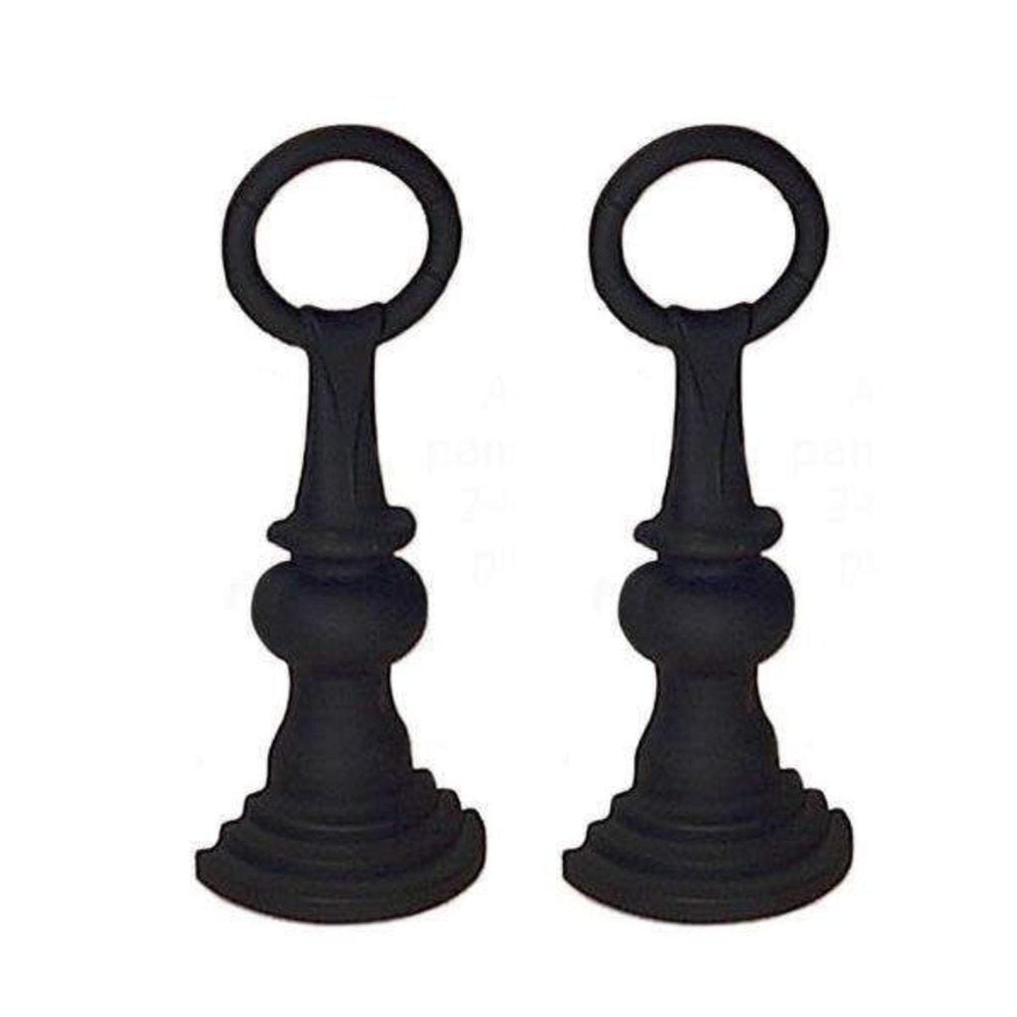 Napoleon Black Traditional Andirons (Set of 2)