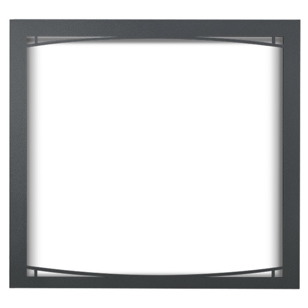 Napoleon Charcoal Zen Design Decorative Front for 36" Altitude Direct Vent Fireplace