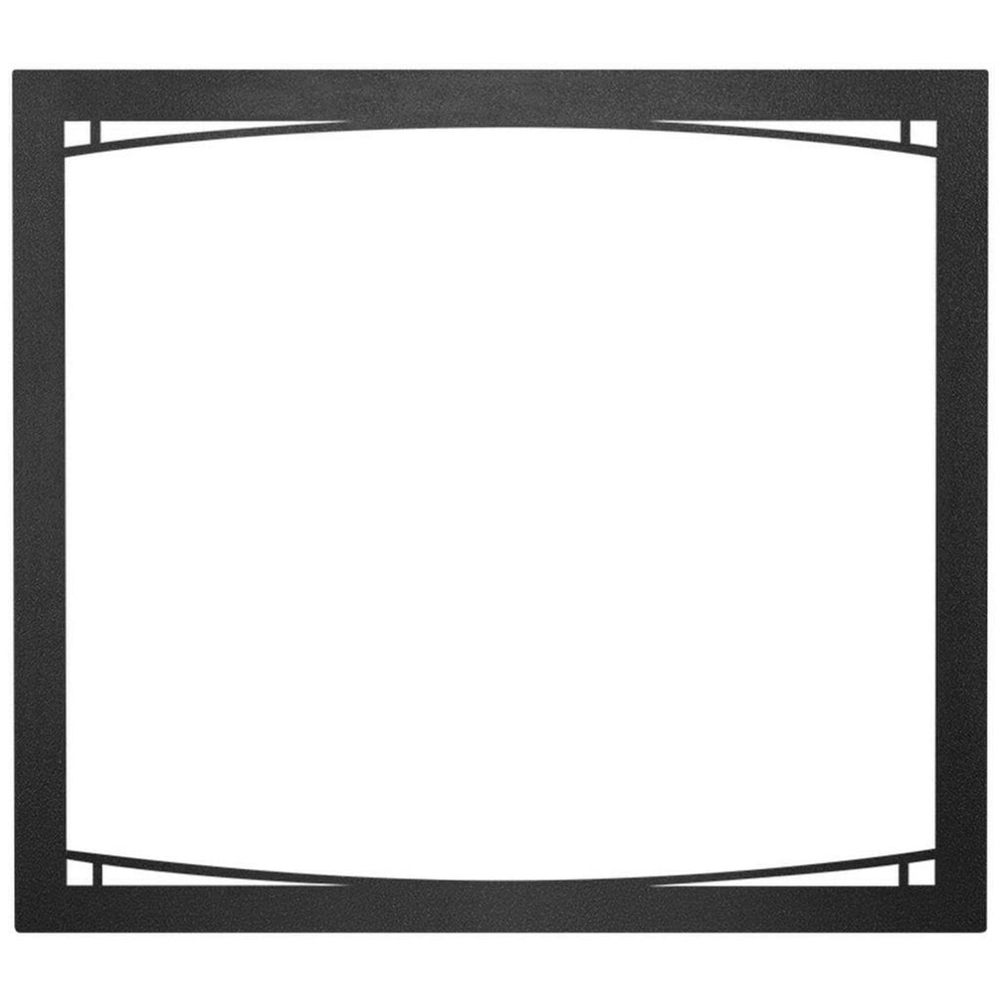 Napoleon Black Zen Design Decorative Front for 36" Elevation Direct Vent Fireplace