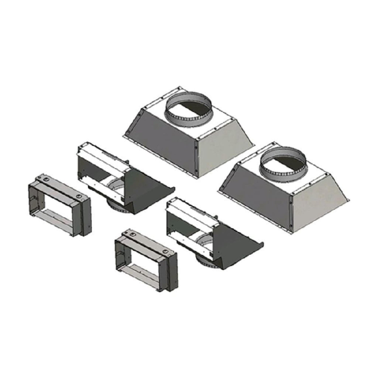 Napoleon Ducted Heat Management Side Discharge Kit for 62/74" Direct Vent Fireplaces