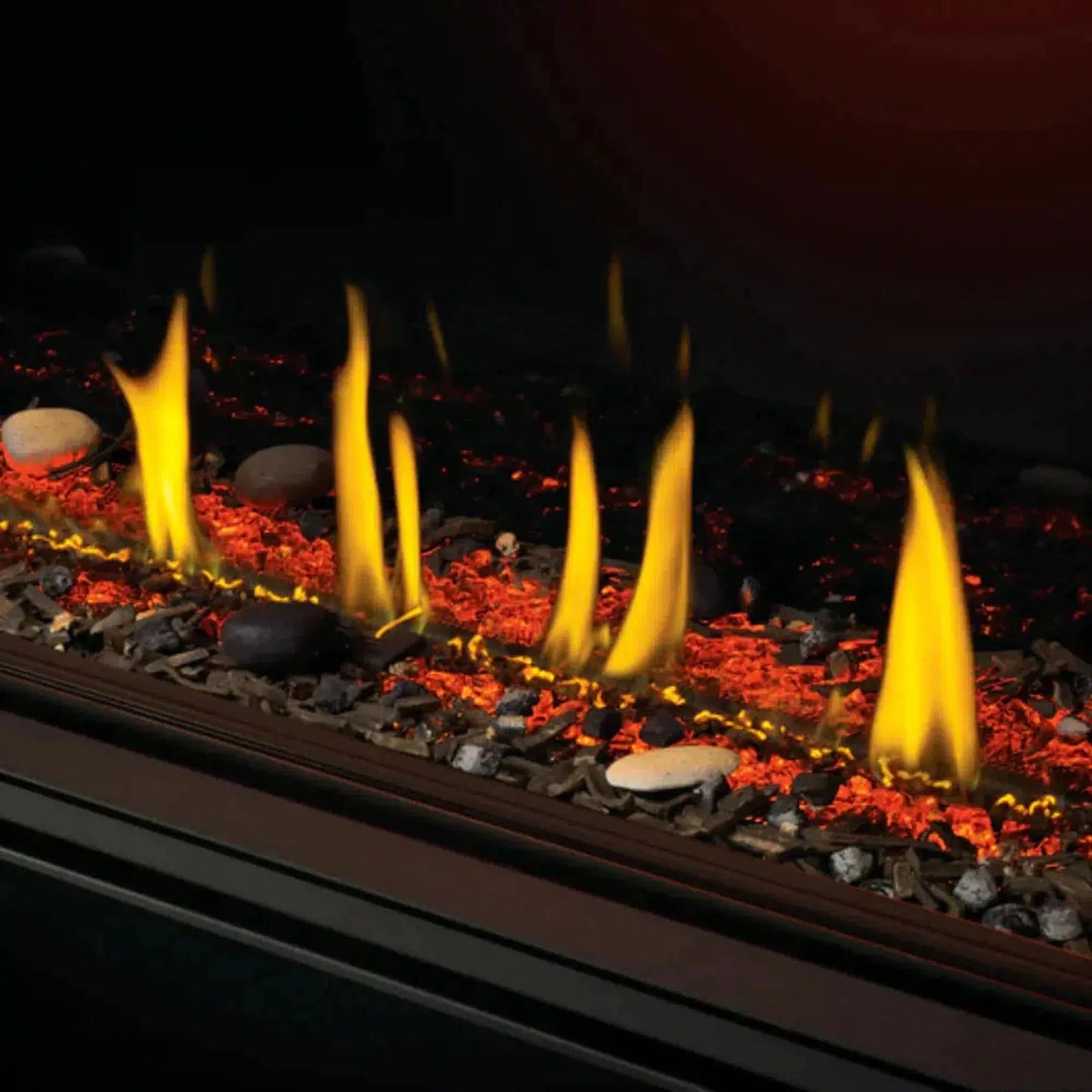 Napoleon Extra Large Woodland Media Kit for Direct Vent Fireplace