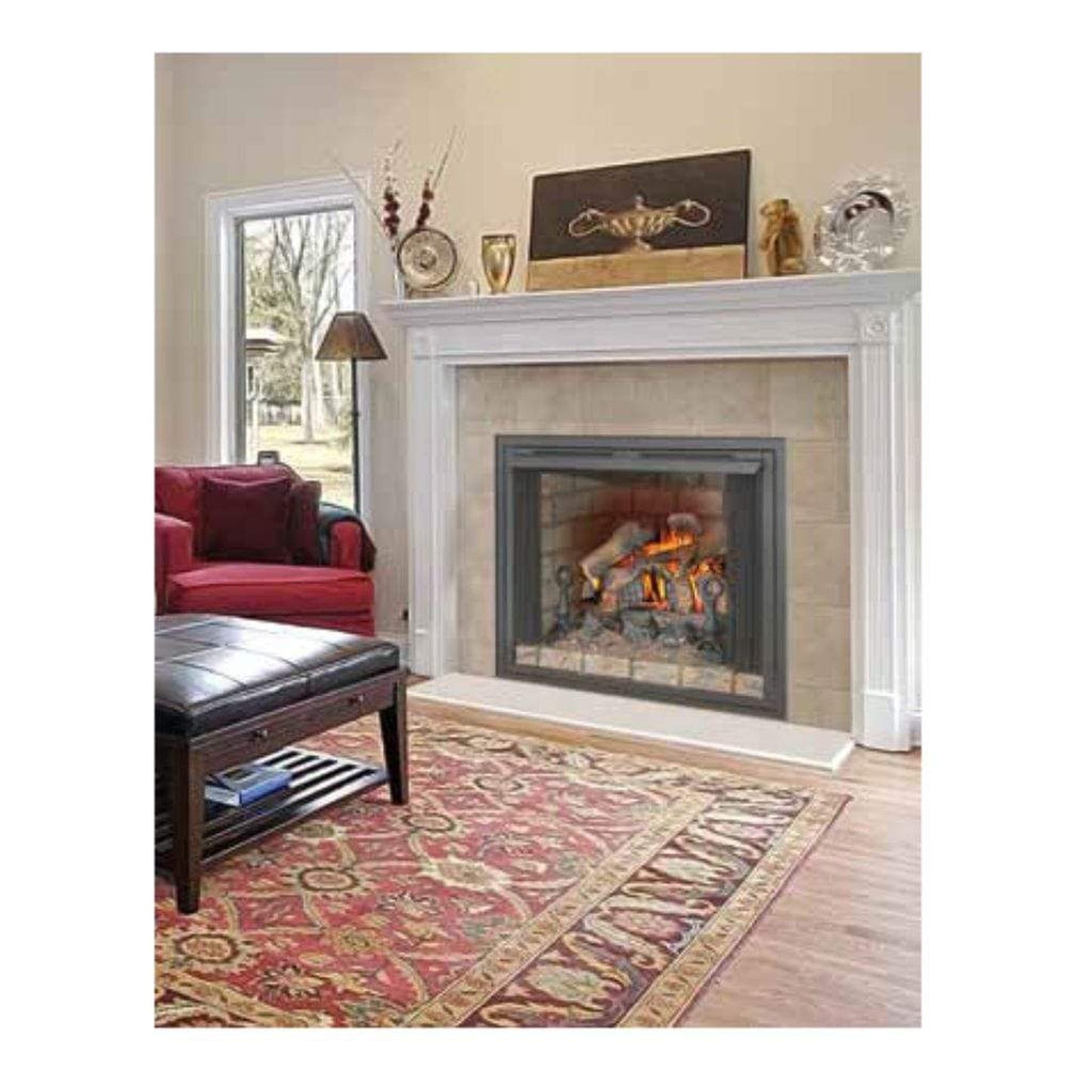 Napoleon Fiberglow 18" Vent-Free Natural Gas Log Set With Millivolt Ignition