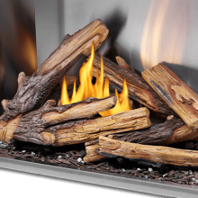Napoleon High-Definition Split Oak Log Set for 42" Riverside Outdoor Fireplace