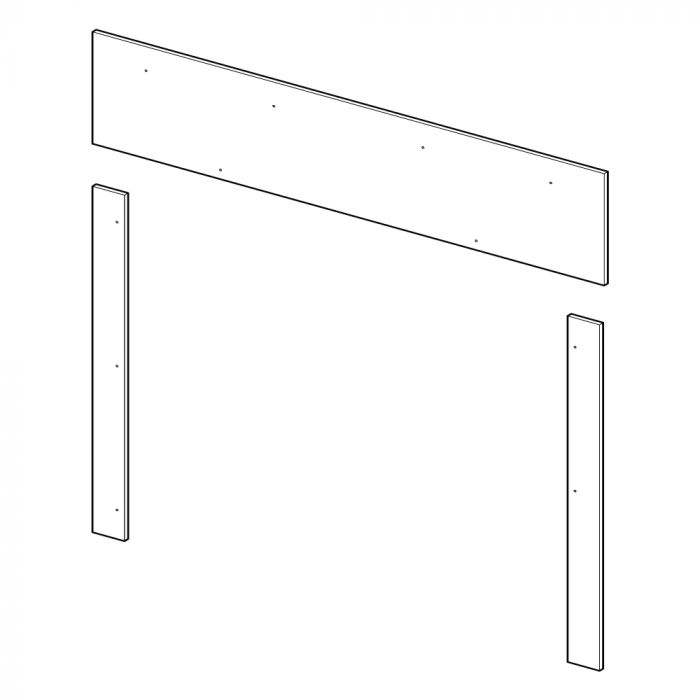 Napoleon Non-Combustible Cement Board Kit for 42" Elevation X Fireplace