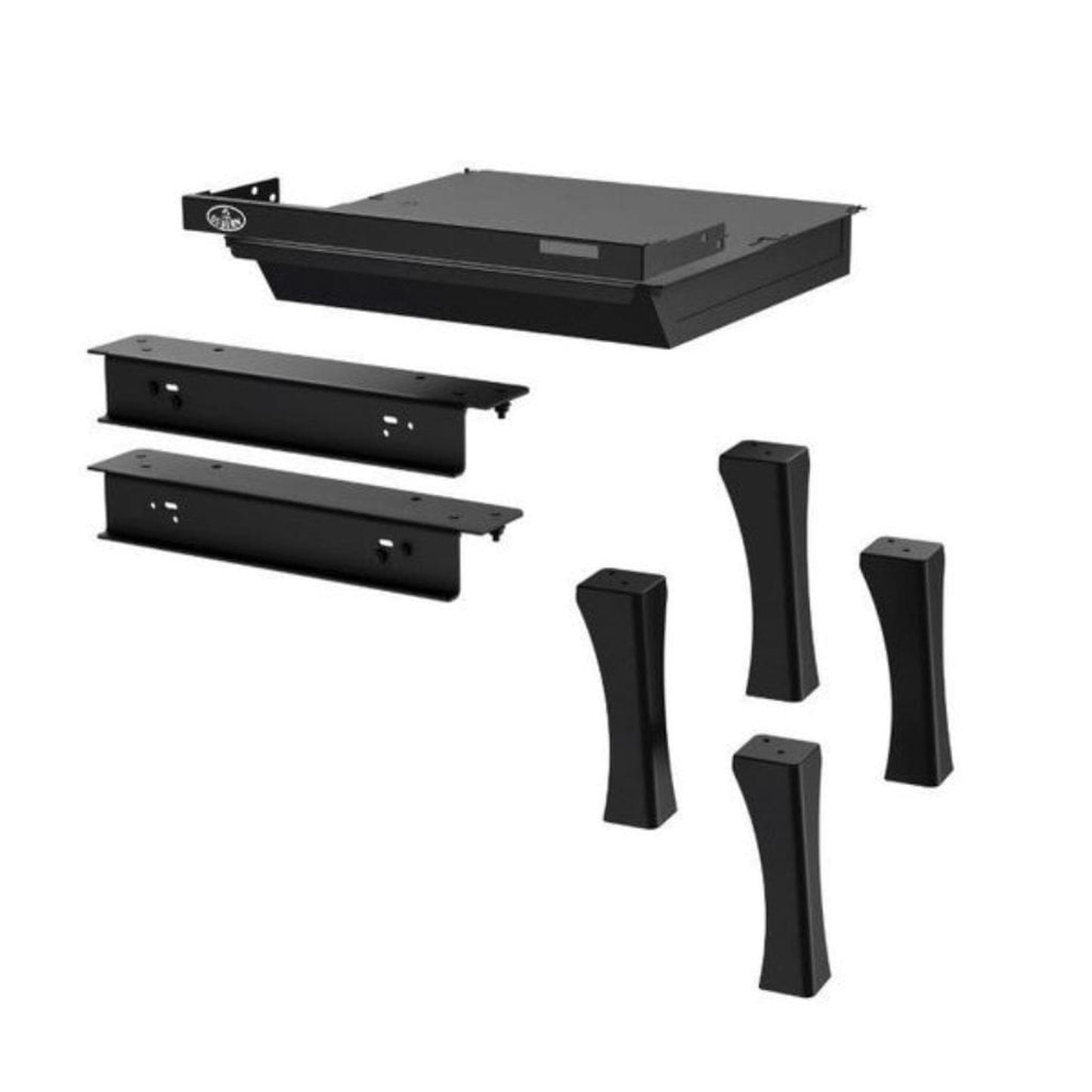 Osburn Black Cast Iron Straight Legs With Ash Drawer for 3300 Wood Stove