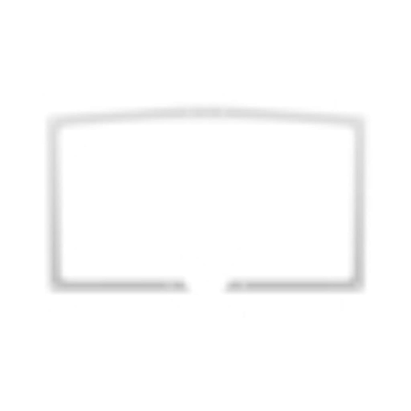 Osburn Brushed Nickel Door Overlay for Everest II Wood Fireplace