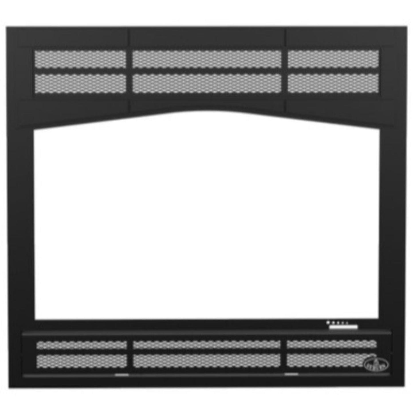 Osburn Prairie Style Fireplace Faceplate for Horizon Wood Fireplace
