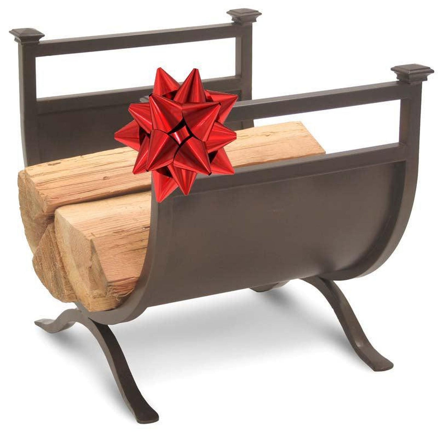 Pilgrim Addison 18" Matte Black Wood Holder