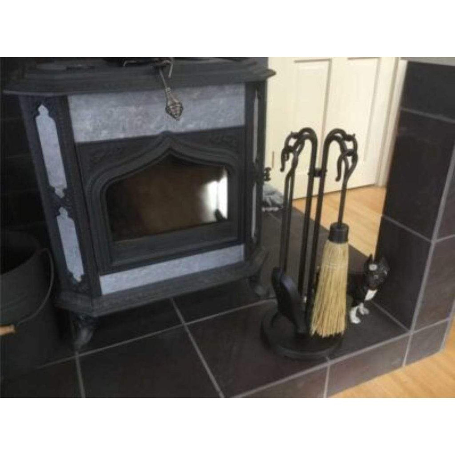 Pilgrim Raised Hearth 23" Vintage Iron Tool Set