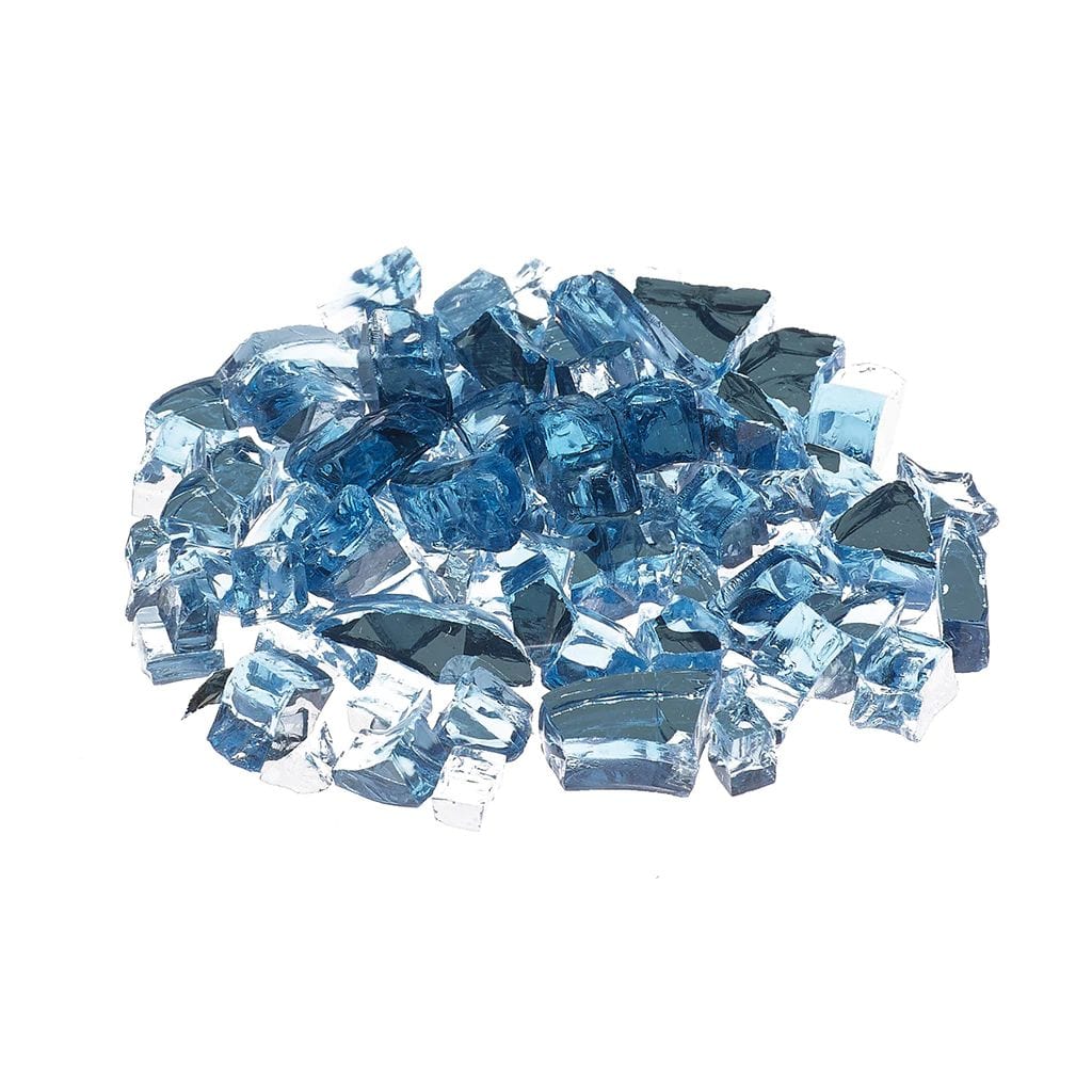 Prism Hardscapes 1/4" Reflective Mist Metallic Fire Glass