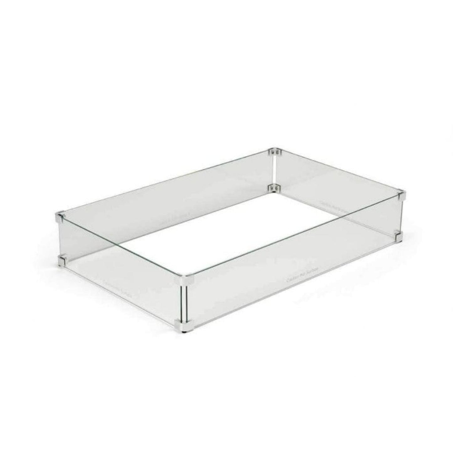 Prism Hardscapes Clear Glass Wind Guard for Tavola 1, 4, 5, 8, Porto 58 and 68 Gas Fire Pits