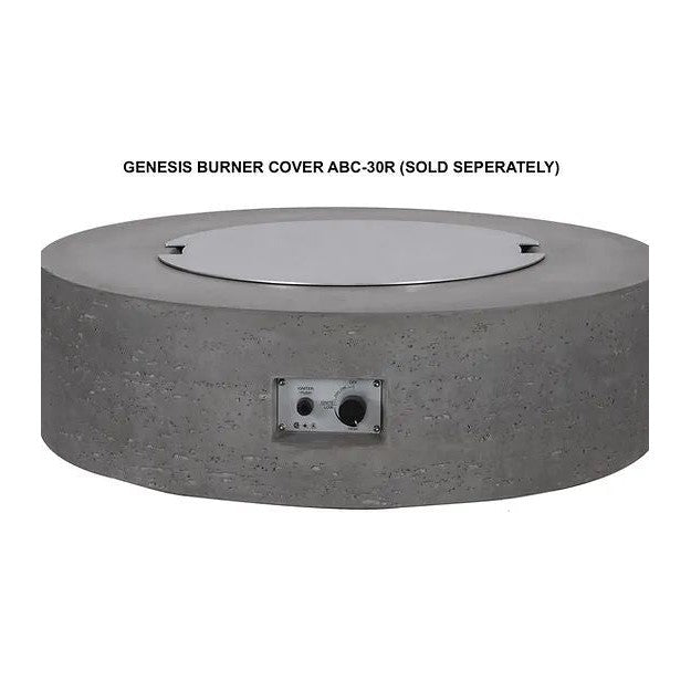 PyroMania 25" Round Aluminum Burner Cover for Shangri-La, Genesis