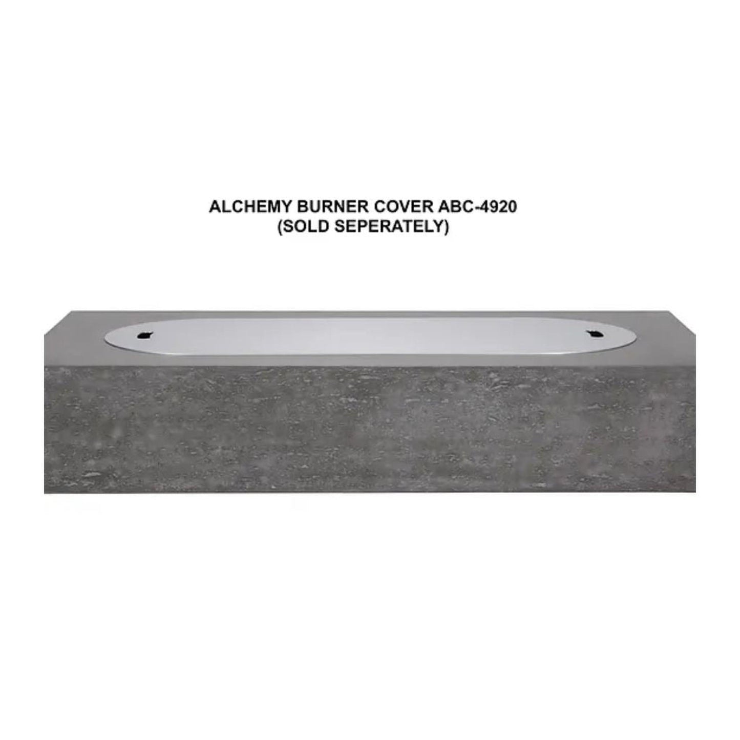 PyroMania 49" Aluminum Burner Cover for Alchemy Fire Table