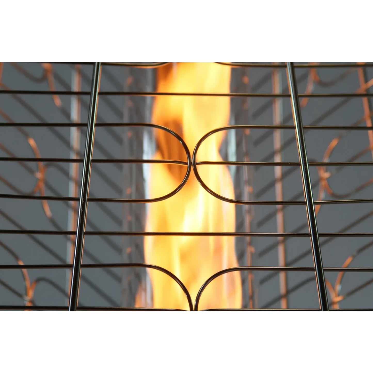 RADtec Pyramid Flame 93" Stainless Steel Propane Patio Heater
