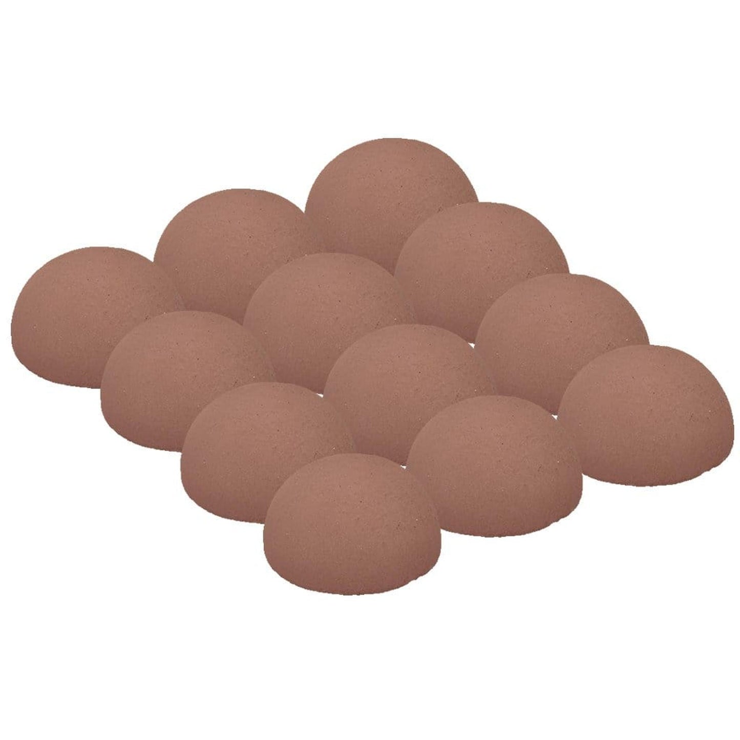 Rasmussen 4" Diameter Half Smooth Fireballs Pack - 12 Pieces