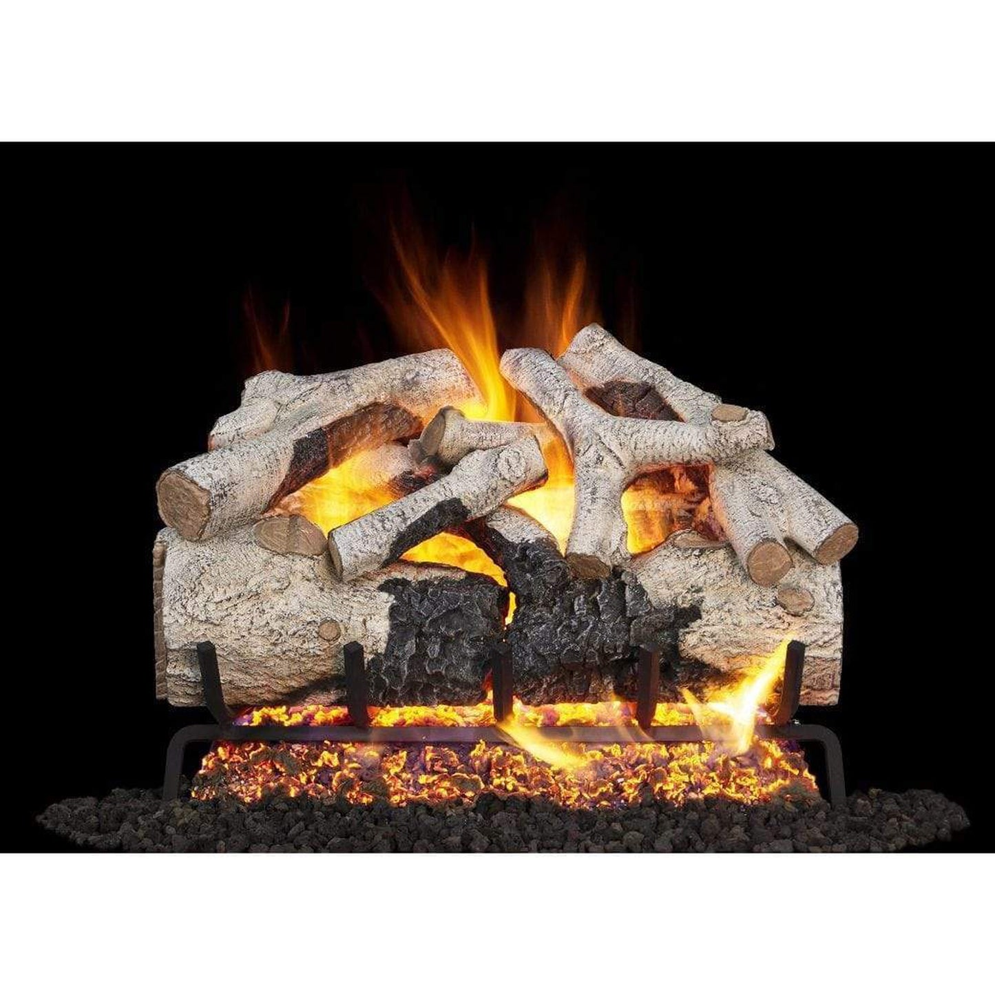 Real Fyre 18" Burnt Aspen Vented Gas Log Set