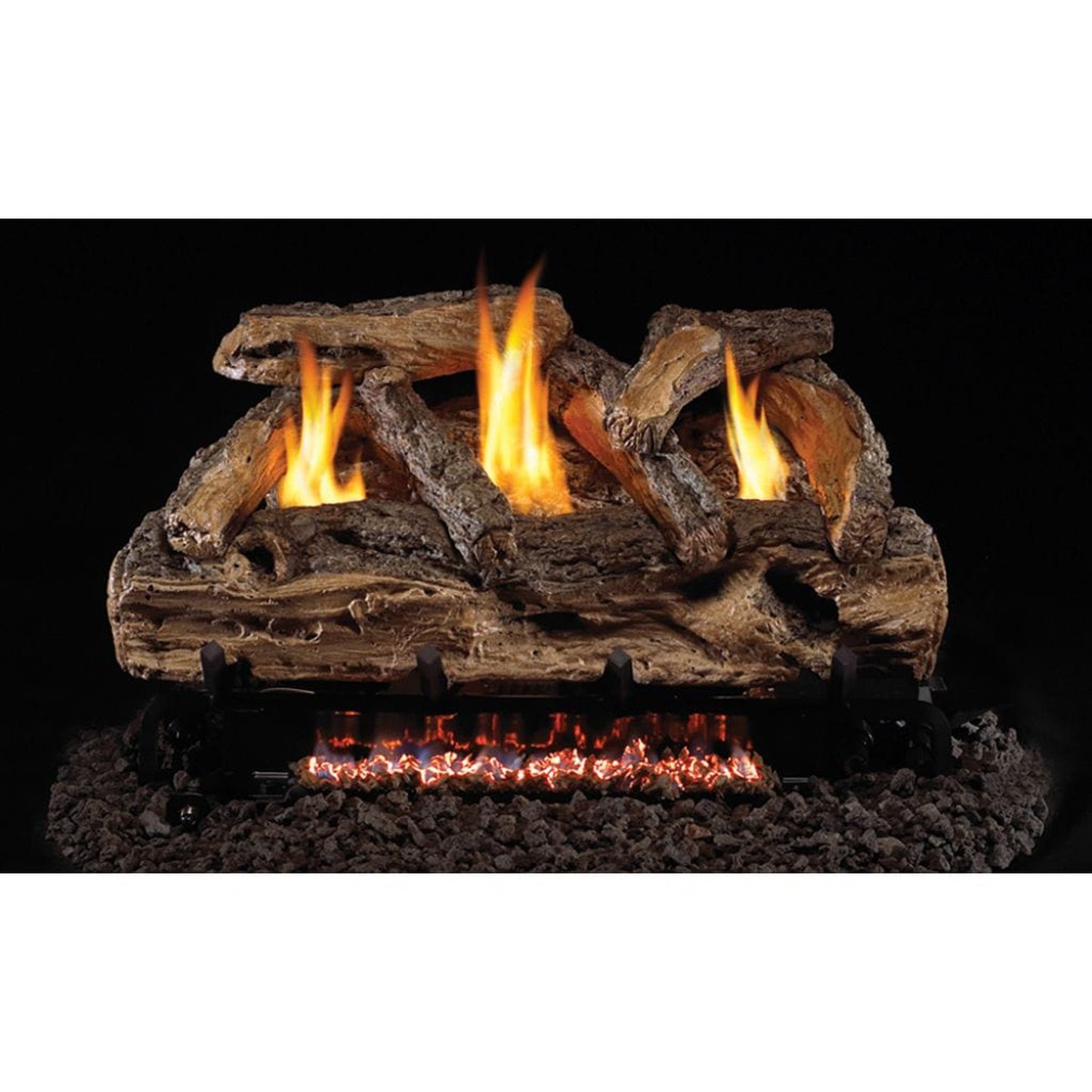 Real Fyre 20" Split Oak Vent-Free Gas Log Set (Compatible with G9 Burner Only)