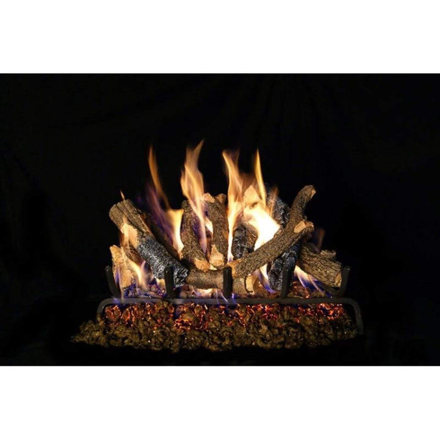 Real Fyre 24" Charred Oak Stack Vented Gas Log Set