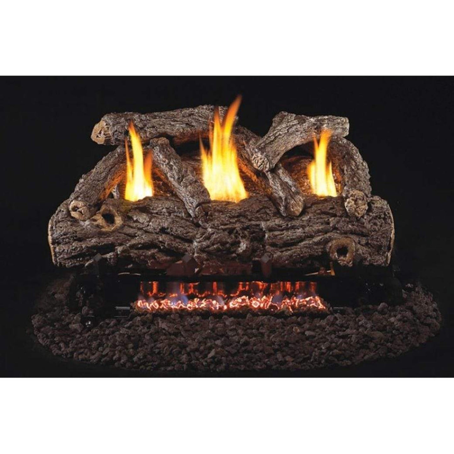 Real Fyre 24" Golden Oak Designer Vent-Free Gas Log Set