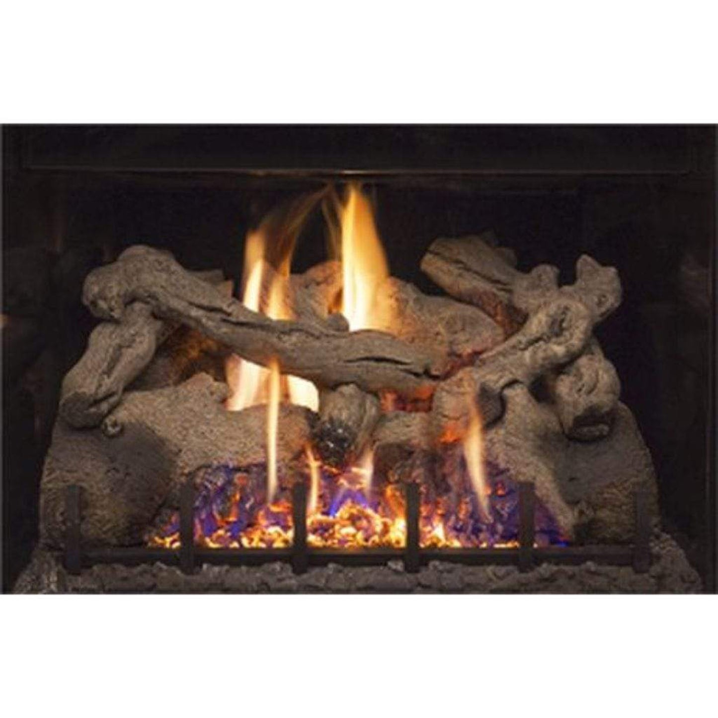 Real Fyre 30" Charred Ancient Oak Direct Vent Gas Log Set