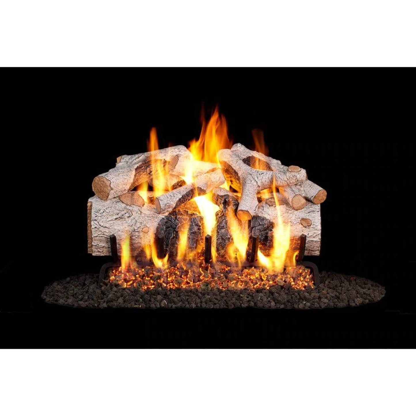 Real Fyre 30" Charred Mountain Birch Vented Gas Log Set