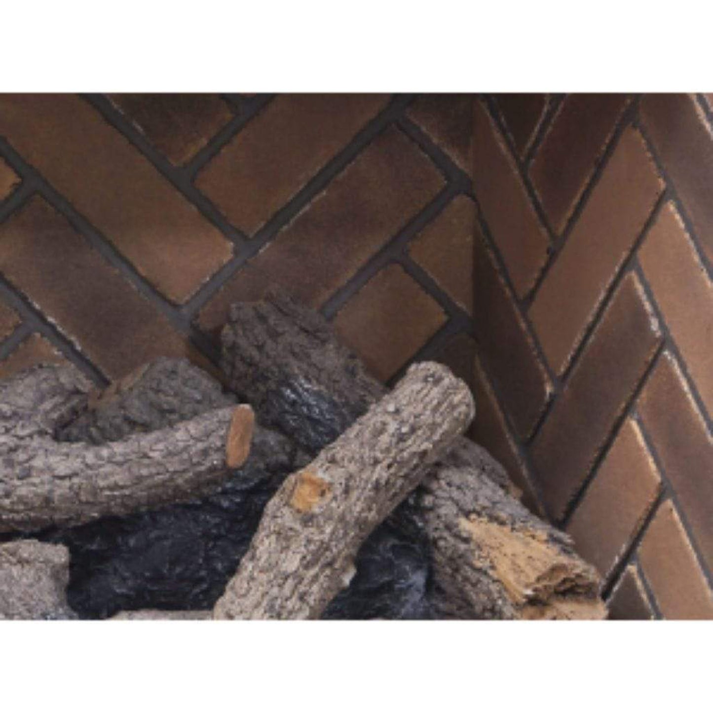 Real Fyre 30" Herringbone Brick Firebox Liner Kit