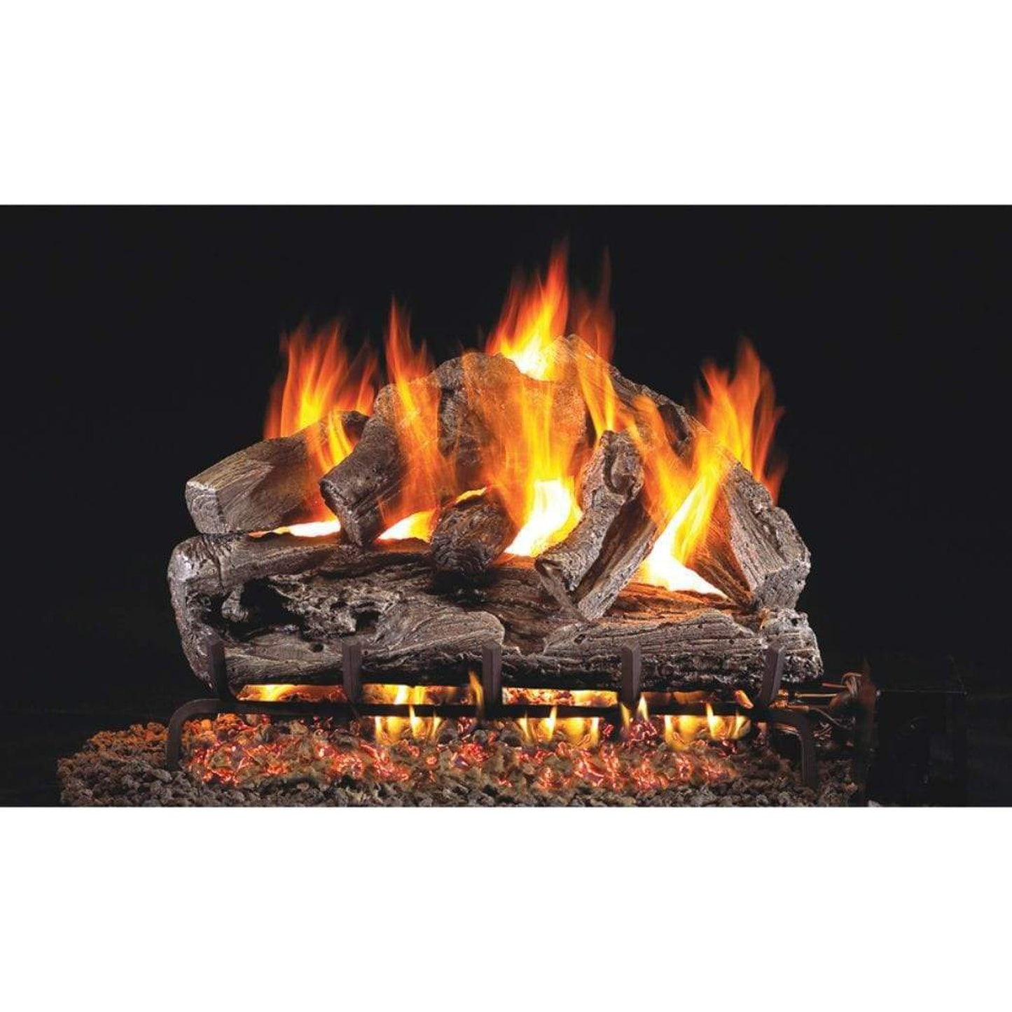 Real Fyre 30" Rugged Oak Vented Gas Log Set