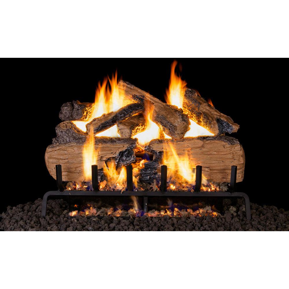 Real Fyre Charred Series 36" Charred Split Vented Gas Logs