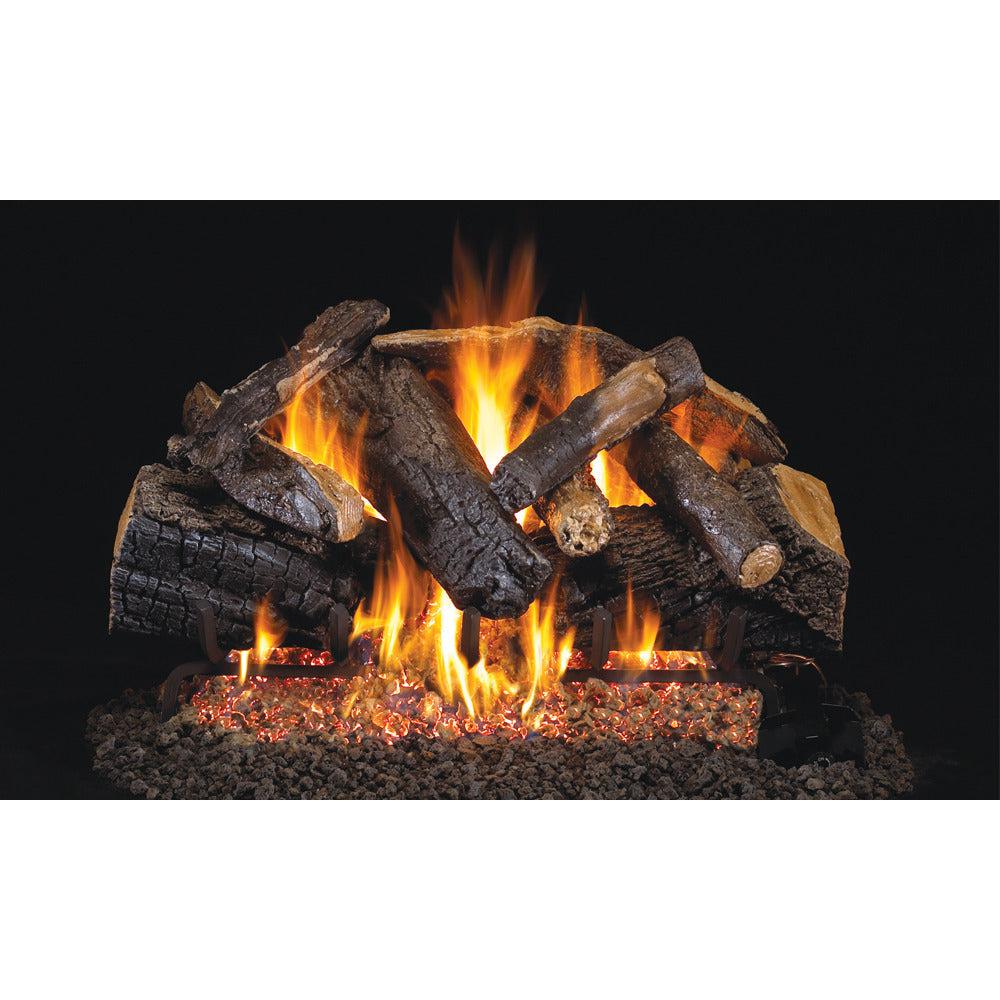 Real Fyre Charred Series 48" Charred Majestic Oak Vented Gas Logs