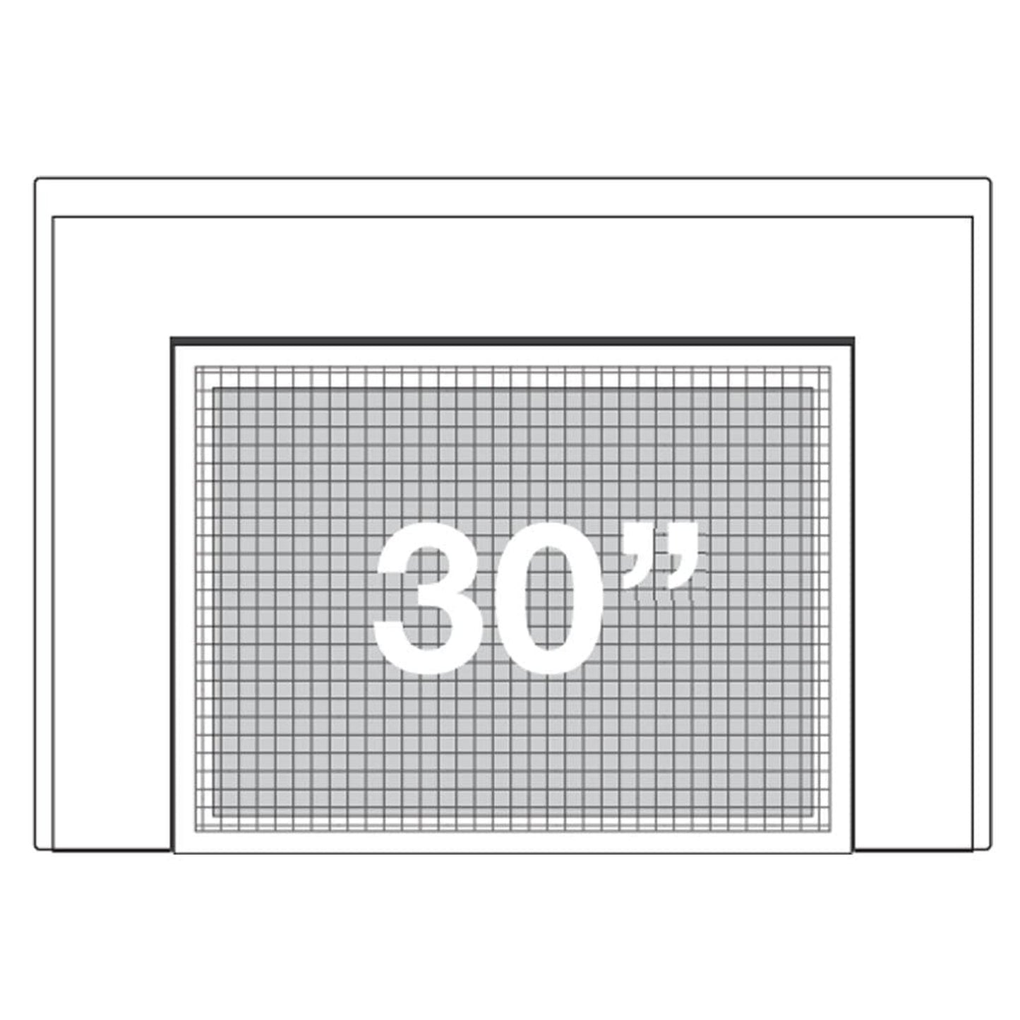 Real Fyre DVI-30-11-33 iSeries Direct Vent Gas Inserts (IPI) Deluxe Traditional Style