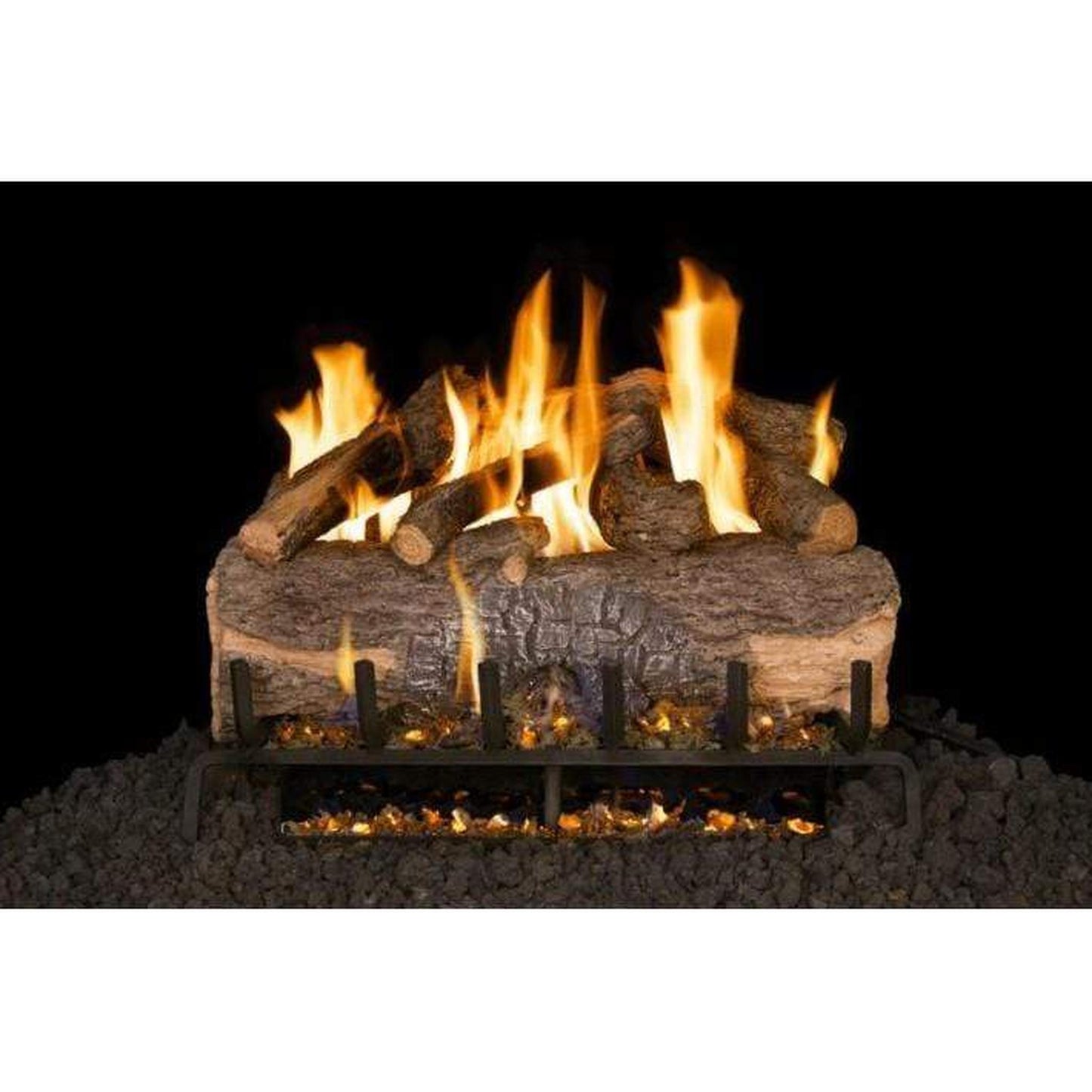 Real Fyre Mountain Crest Oak Vented Gas Logs