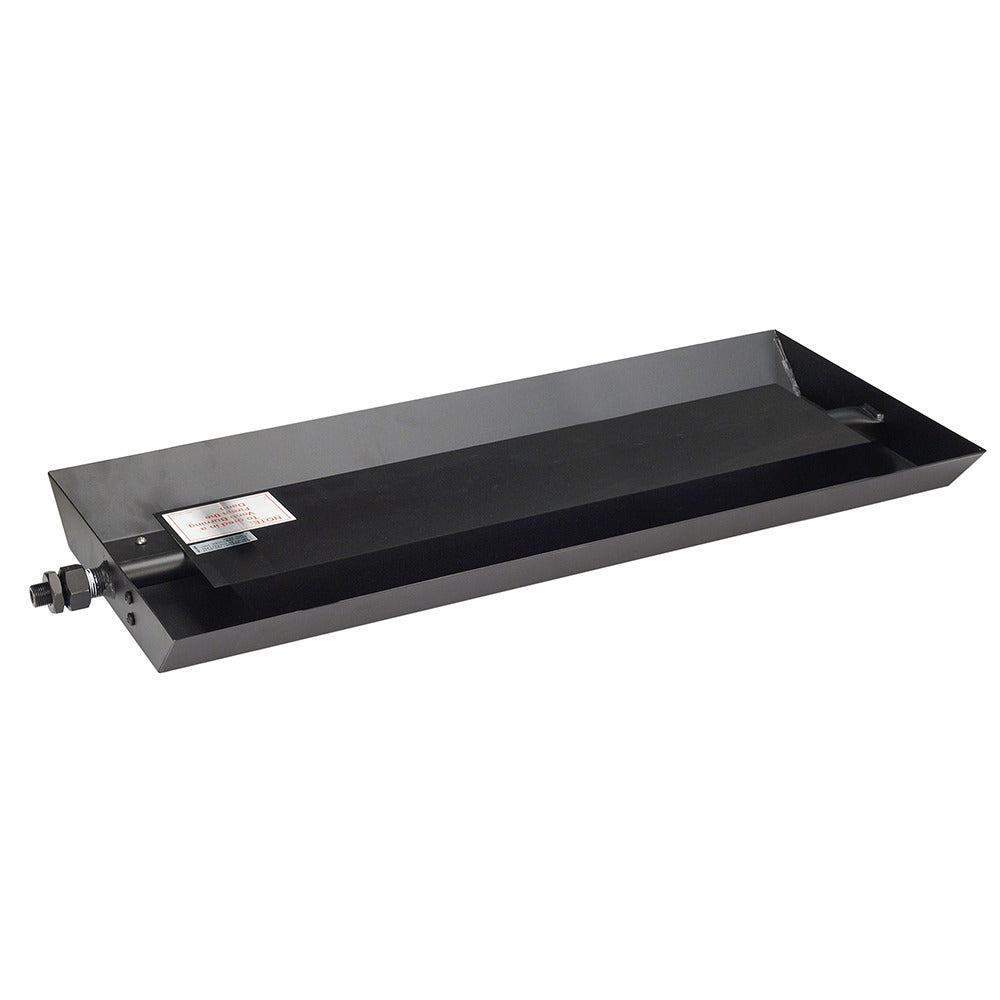 Real Fyre PB Series 24" Glass Pan Propane Vented Burner with "02" Electronic Valve & Remote