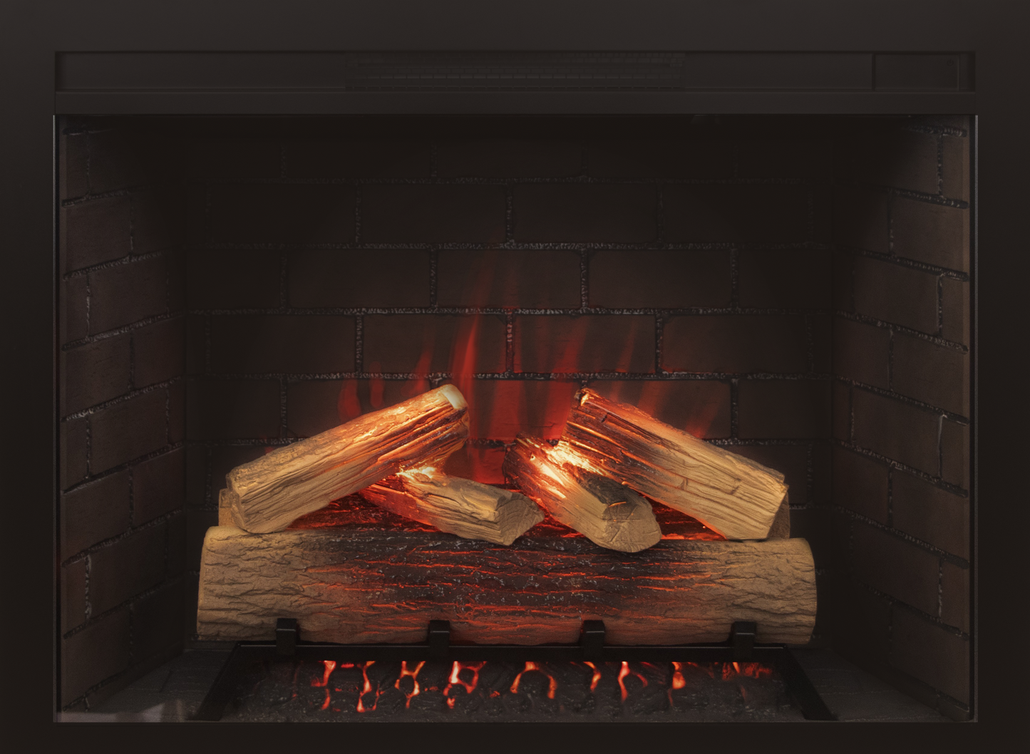 Remii by Amantii Heritage Classic 33" Traditional Electric Fireplace Insert With Logs