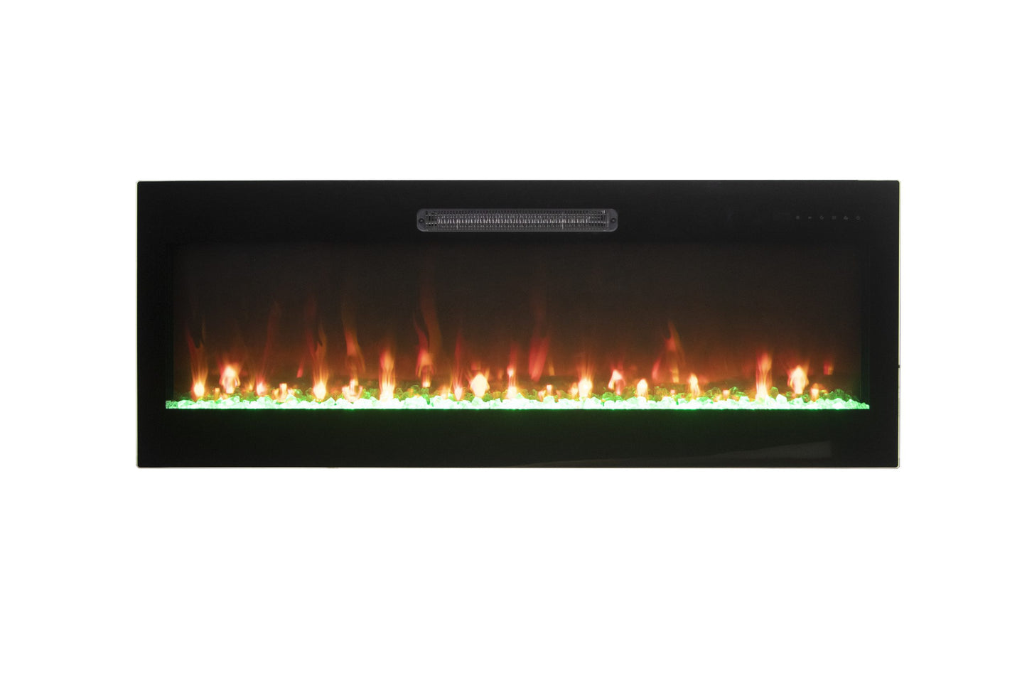 Remii by Amantii Horizon 36" WiFi-Enabled Wall-Mounted Electric Fireplace With Clear Glass Media